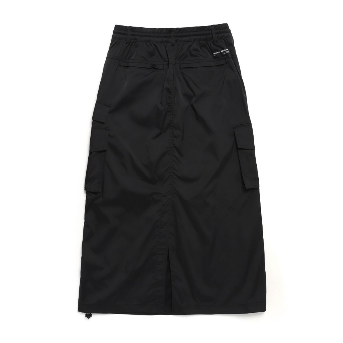 내셔널지오그래픽(NATIONALGEOGRAPHIC) N241WSK970 여성 아나스 스트링 롱 카고 스커트 CARBON BLACK