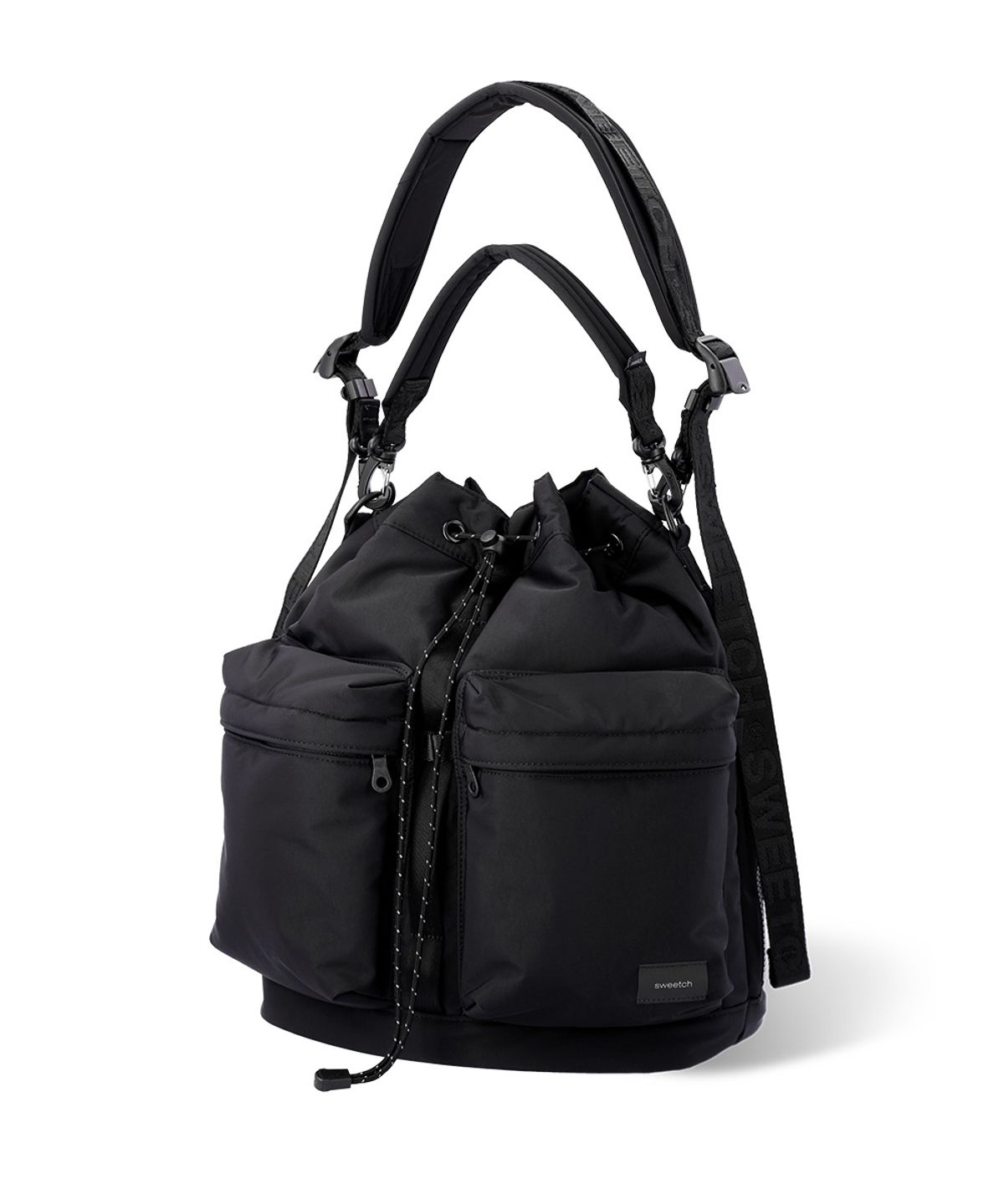 스위치(SWEETCH) CITY BOYS BUCKET BAG 002 L Black