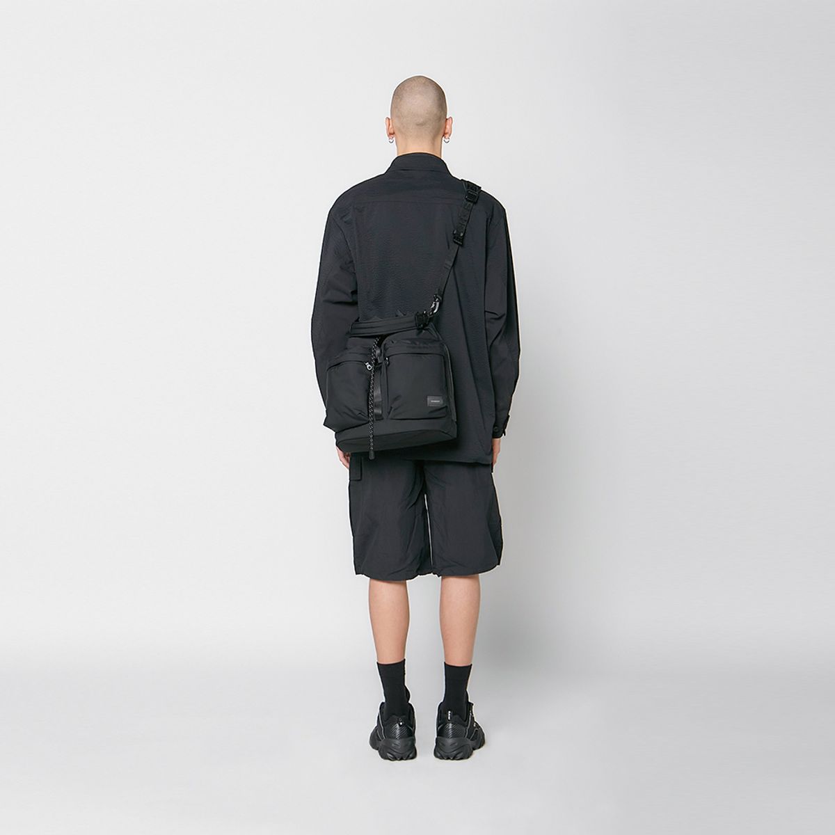 스위치(SWEETCH) CITY BOYS BUCKET BAG 002 L Olive Green