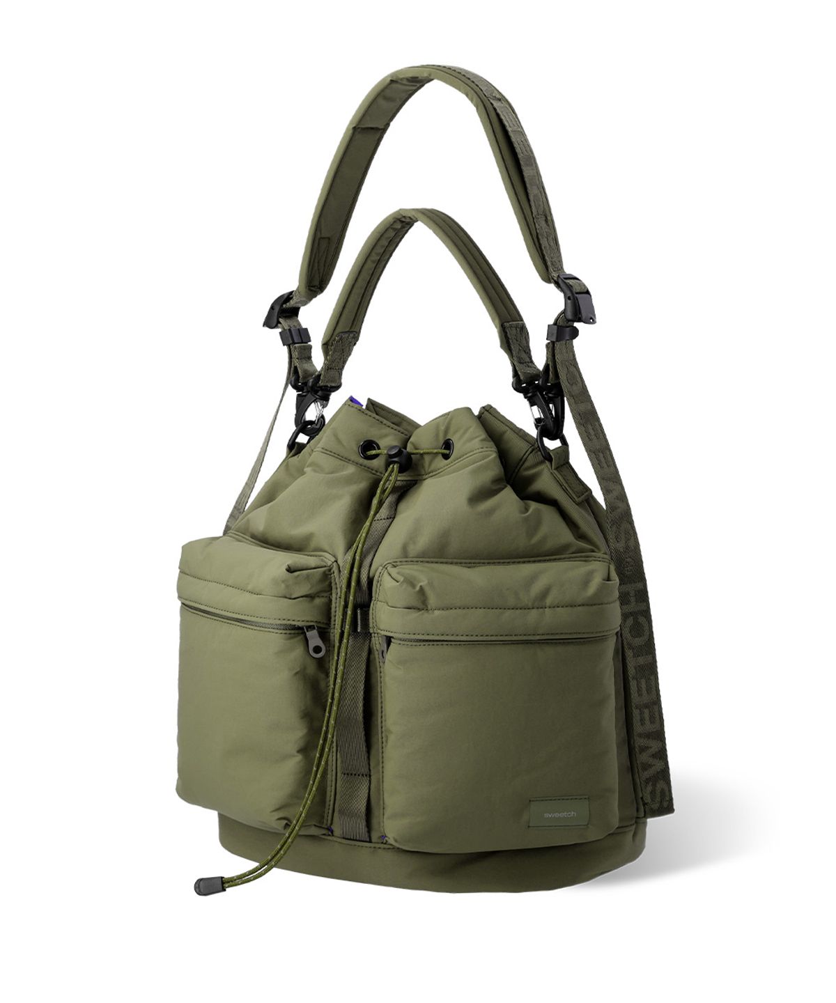 스위치(SWEETCH) CITY BOYS BUCKET BAG 002 L Olive Green