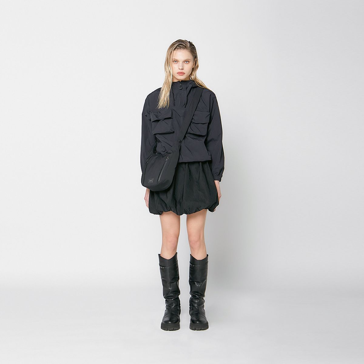 스위치(SWEETCH) CITY BOYS  CROSS 006 S Black