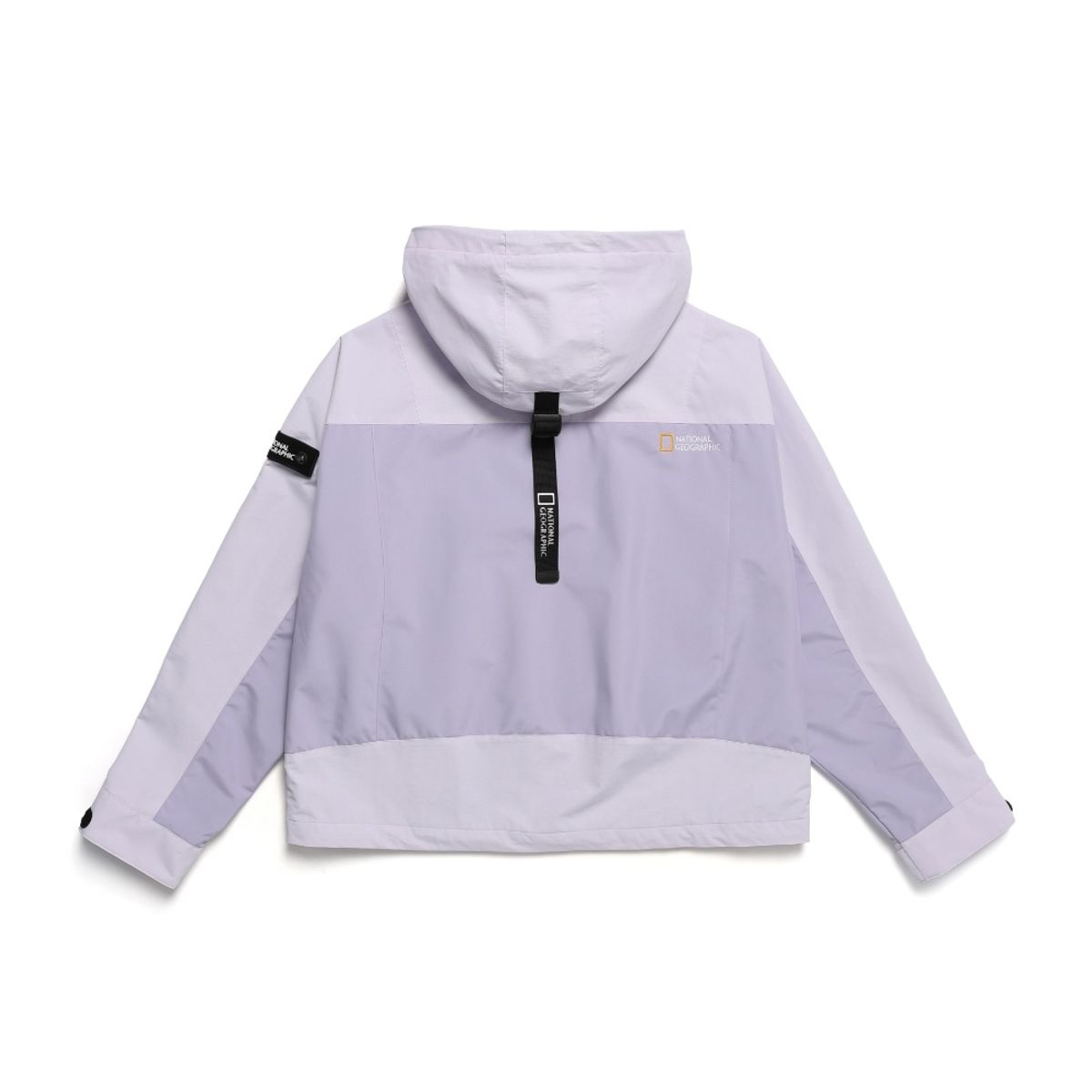 내셔널지오그래픽(NATIONALGEOGRAPHIC) N241WJP010 여성 윈드 브레이커 블록킹 점퍼 LAVENDER