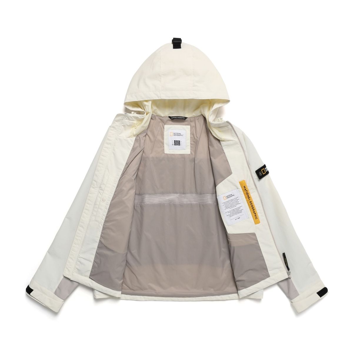 내셔널지오그래픽(NATIONALGEOGRAPHIC) N241WJP010 여성 윈드 브레이커 블록킹 점퍼 L BEIGE