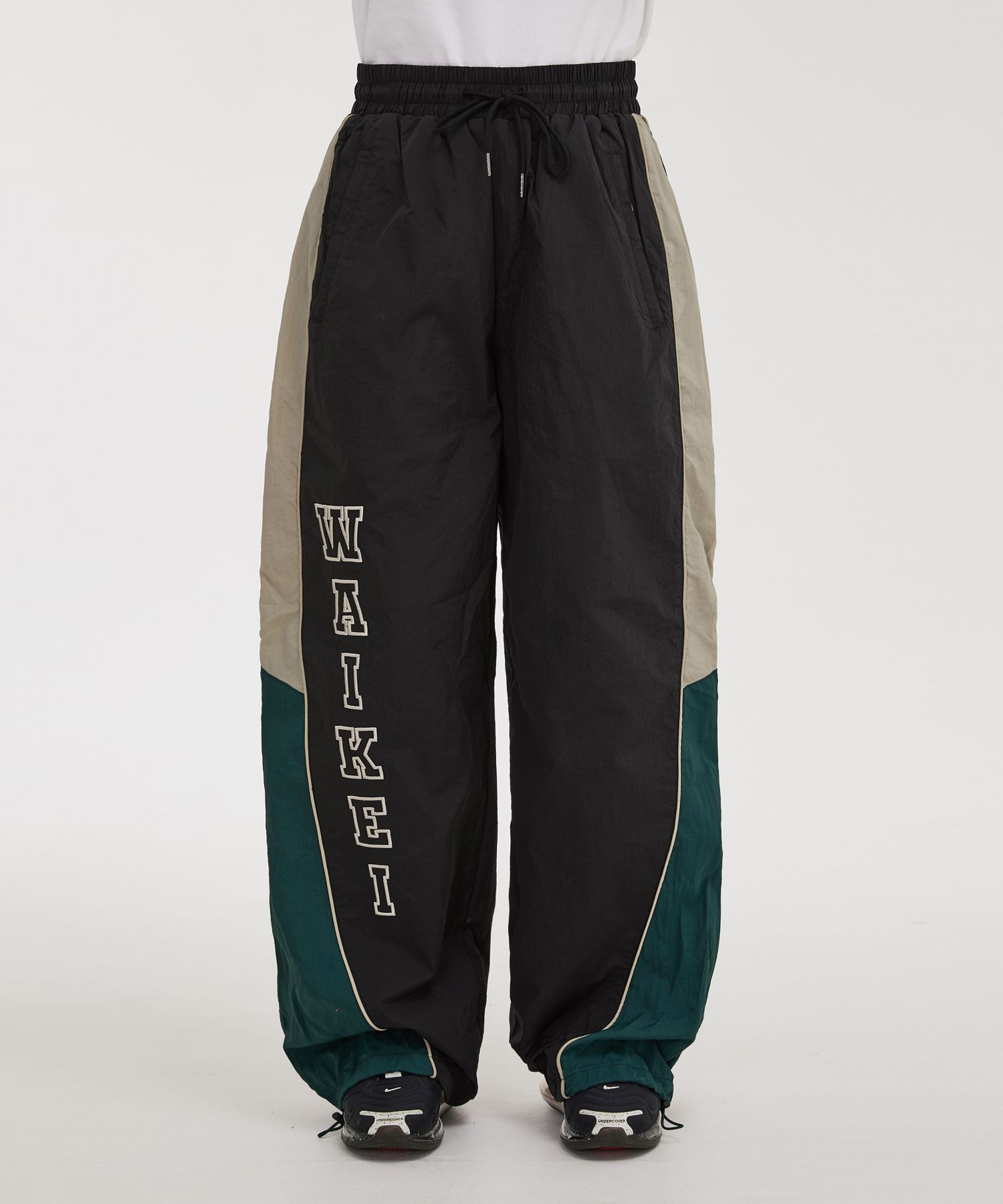 【Wai Kei】COLOR BLOCK RACING TRACK PANTS/追跡付 Wai Kei】COLOR BLOCK RACING TRACK PANTS/追跡付 (Wai Kei