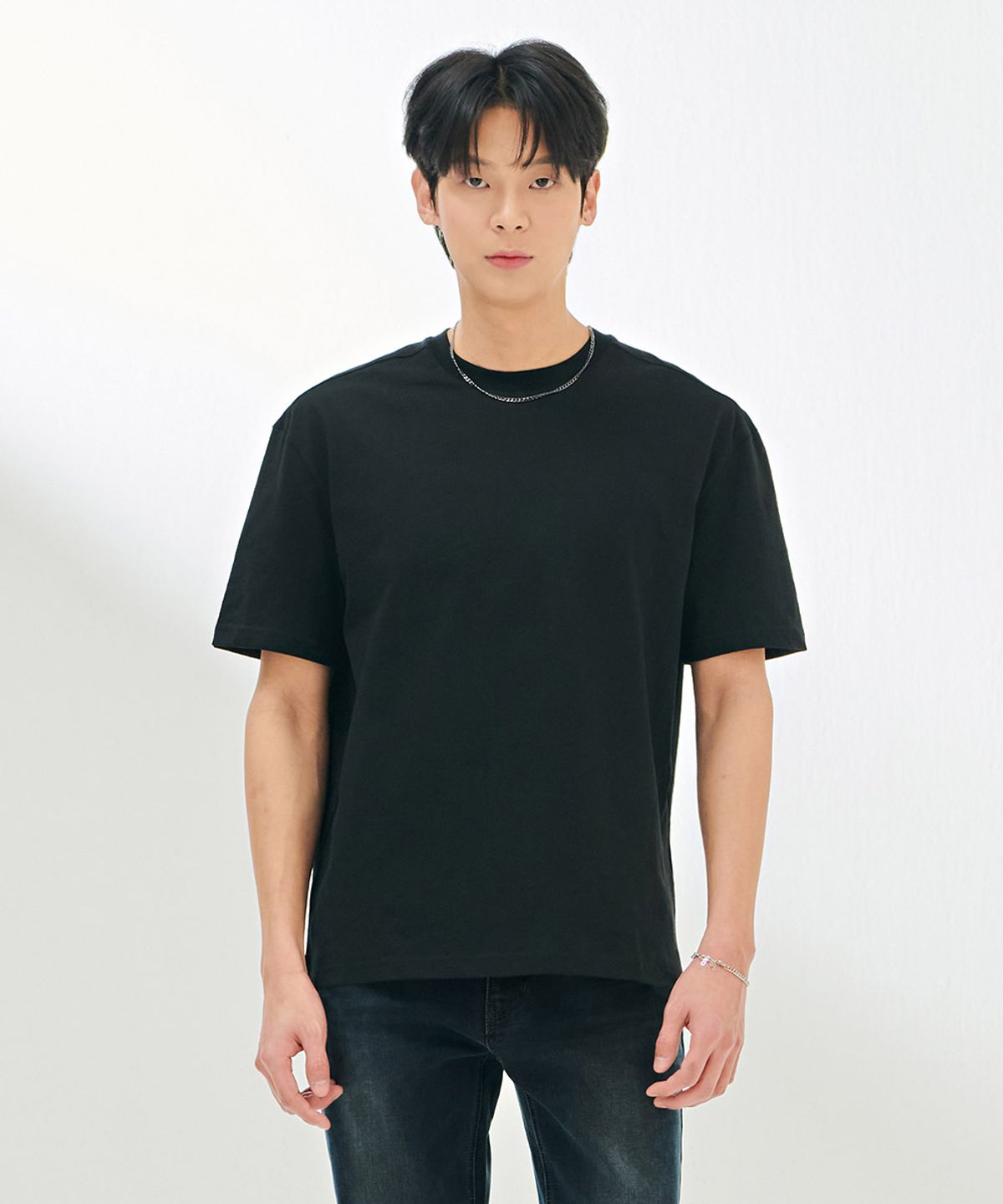 체이스컬트(CHASECULT) 2PACK 세미오버 반팔 티셔츠-DDZU8289A13