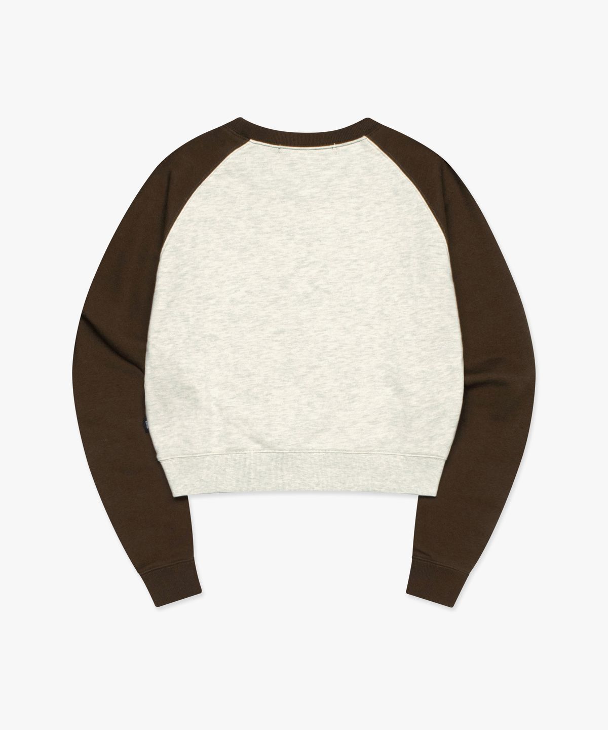 엘엠씨(LMC) WM LOVE ANGEL RAGLAN CROPPED SWEATSHIRT brown