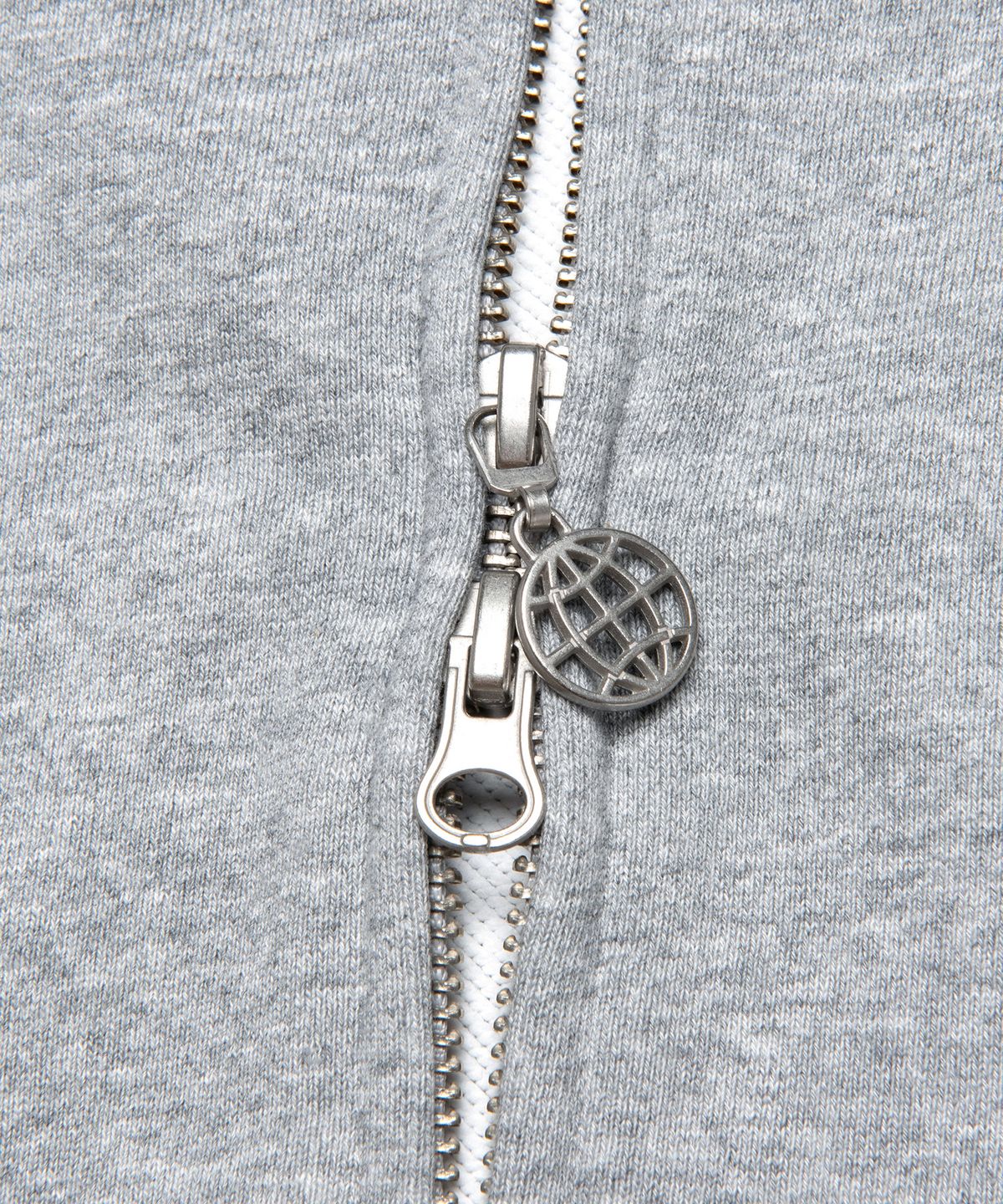 엘엠씨(LMC) WM OG CROPPED ZIP-UP HOODIE heather gray