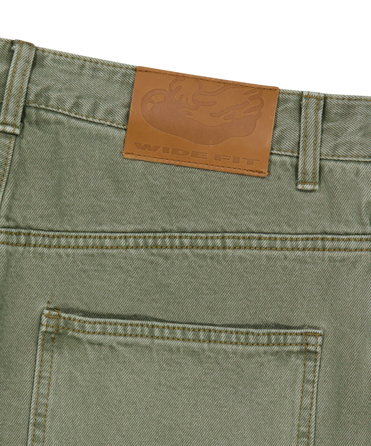 위캔더스(WKNDRS) DRAGGY WORK PANTS (OLIVE)