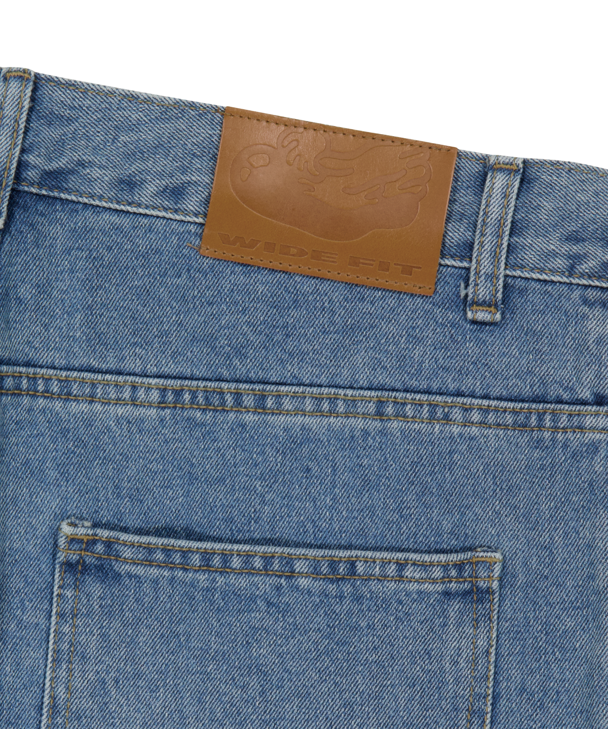위캔더스(WKNDRS) DRAGGY WORK PANTS (DENIM)