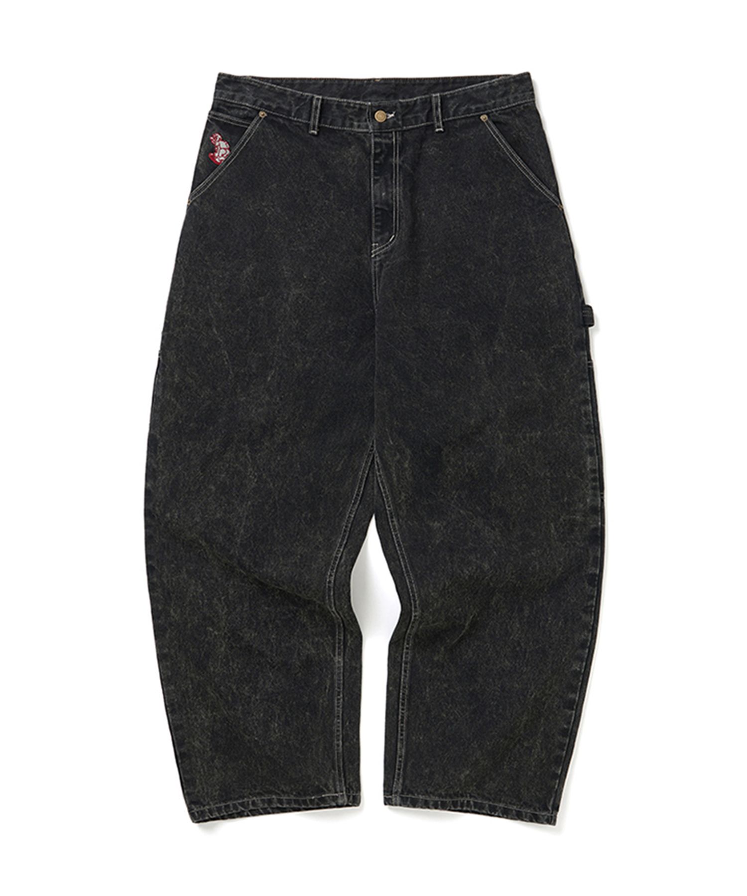★2025SS新作★WKNDRS★DRAGGY WORK PANTS MUSINSA | WKNDRS DRAGGY WORK PANTS (D.BLACK)