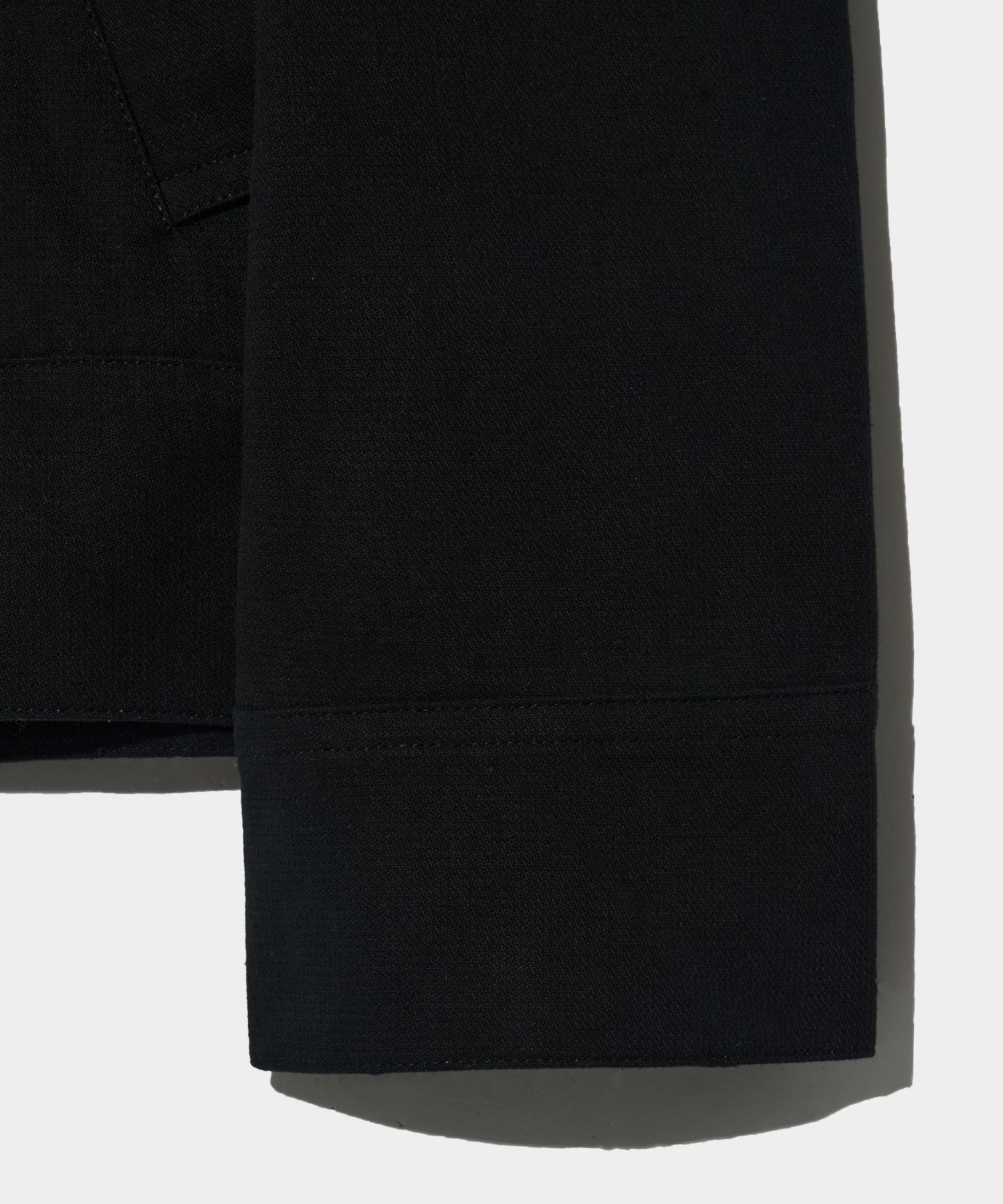 MUSINSA | SATUR Applique Artwork Logo Collar Jacket Resort Black