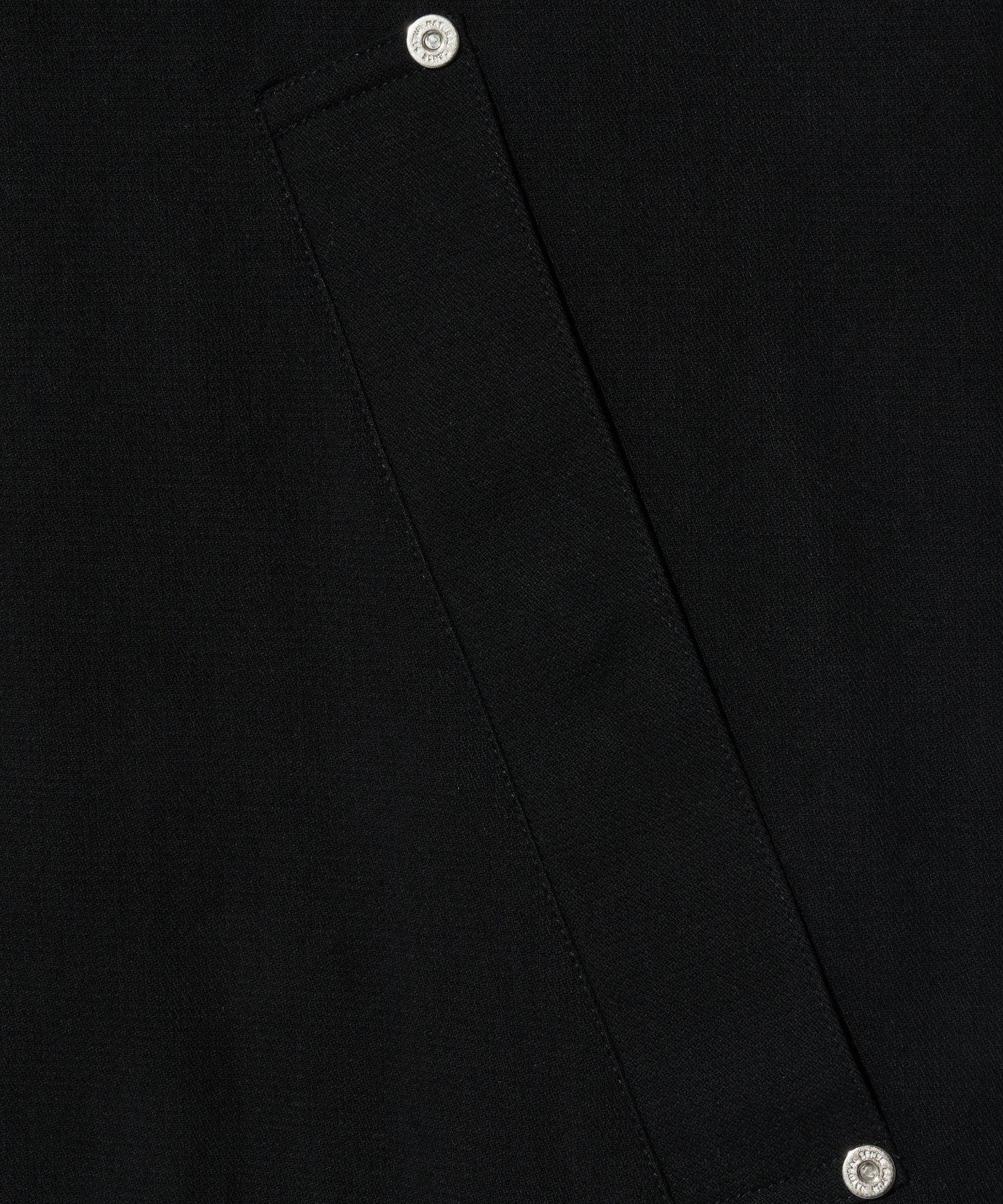 MUSINSA | SATUR Applique Artwork Logo Collar Jacket Resort Black