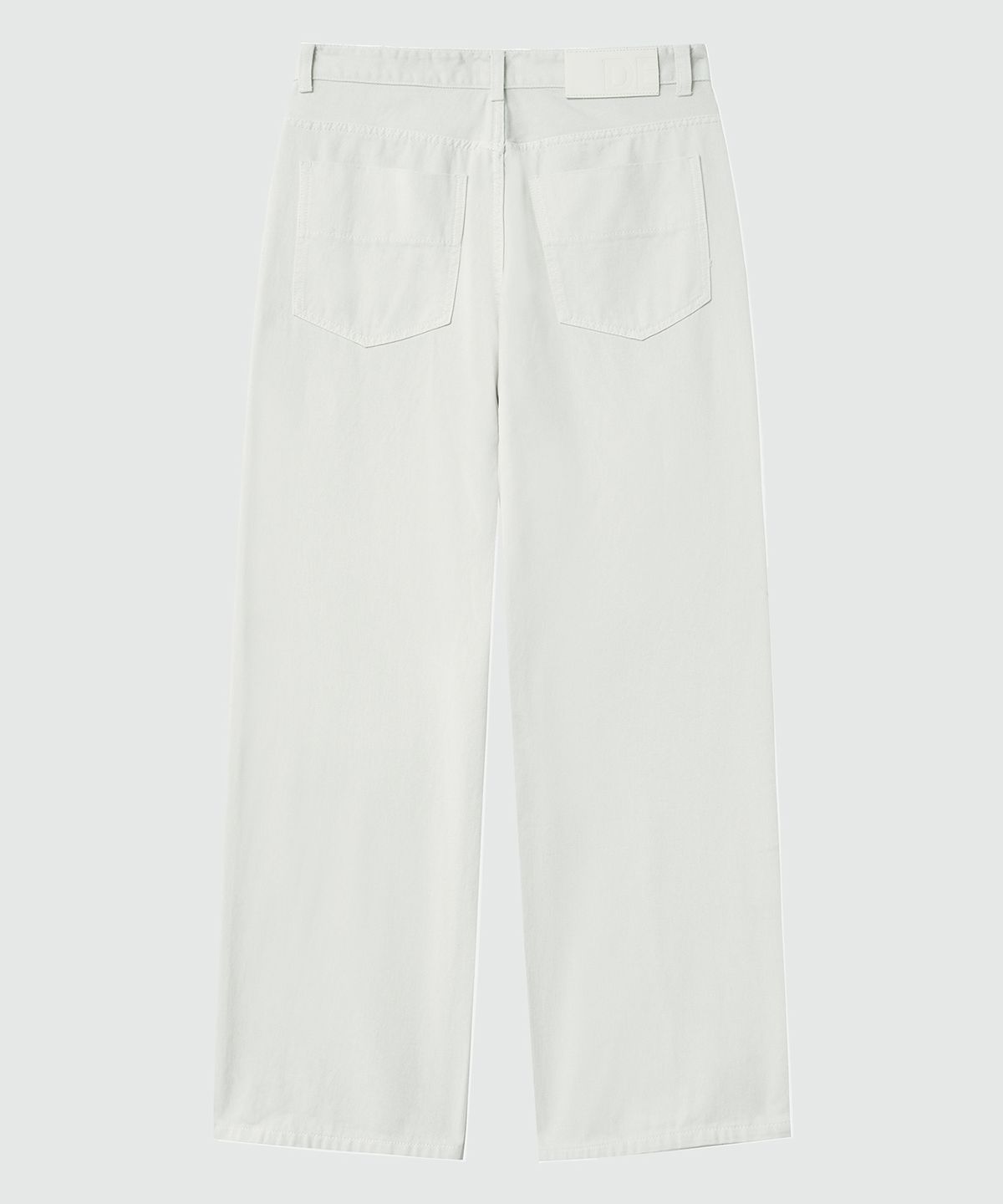 데케트(DECET) Mid Rise Wide Jeans DCPT027LightGray