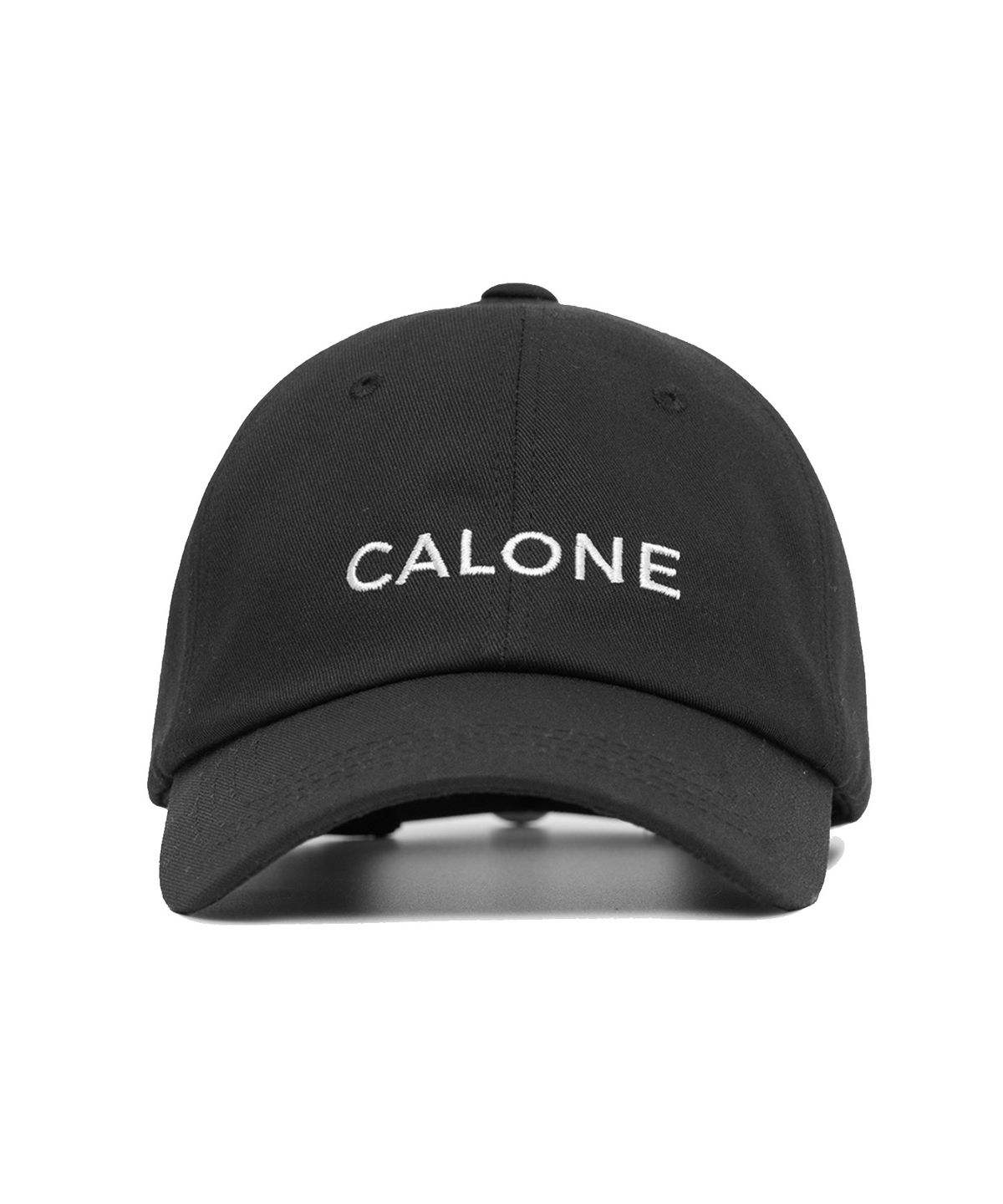 칼론(CALONE) 칼론 로고 코튼 볼캡 블랙