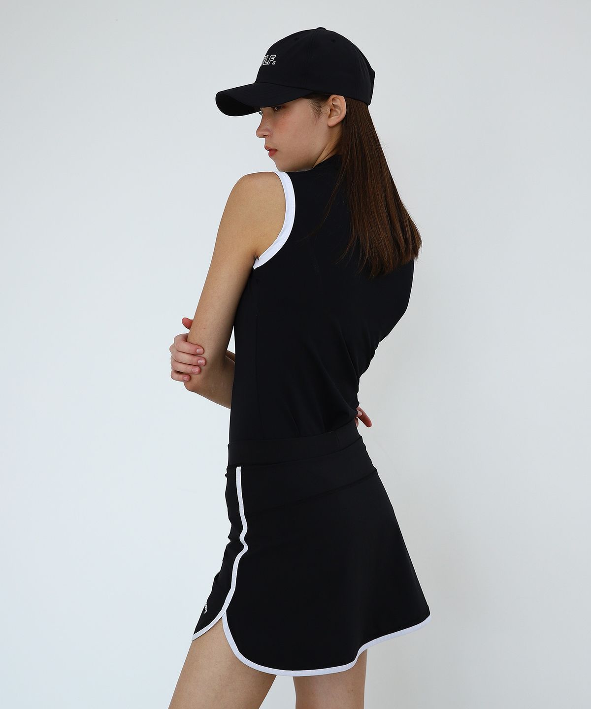 파이브아워스(5HOURS) TOUR MOCKNECK TOP_BLACK