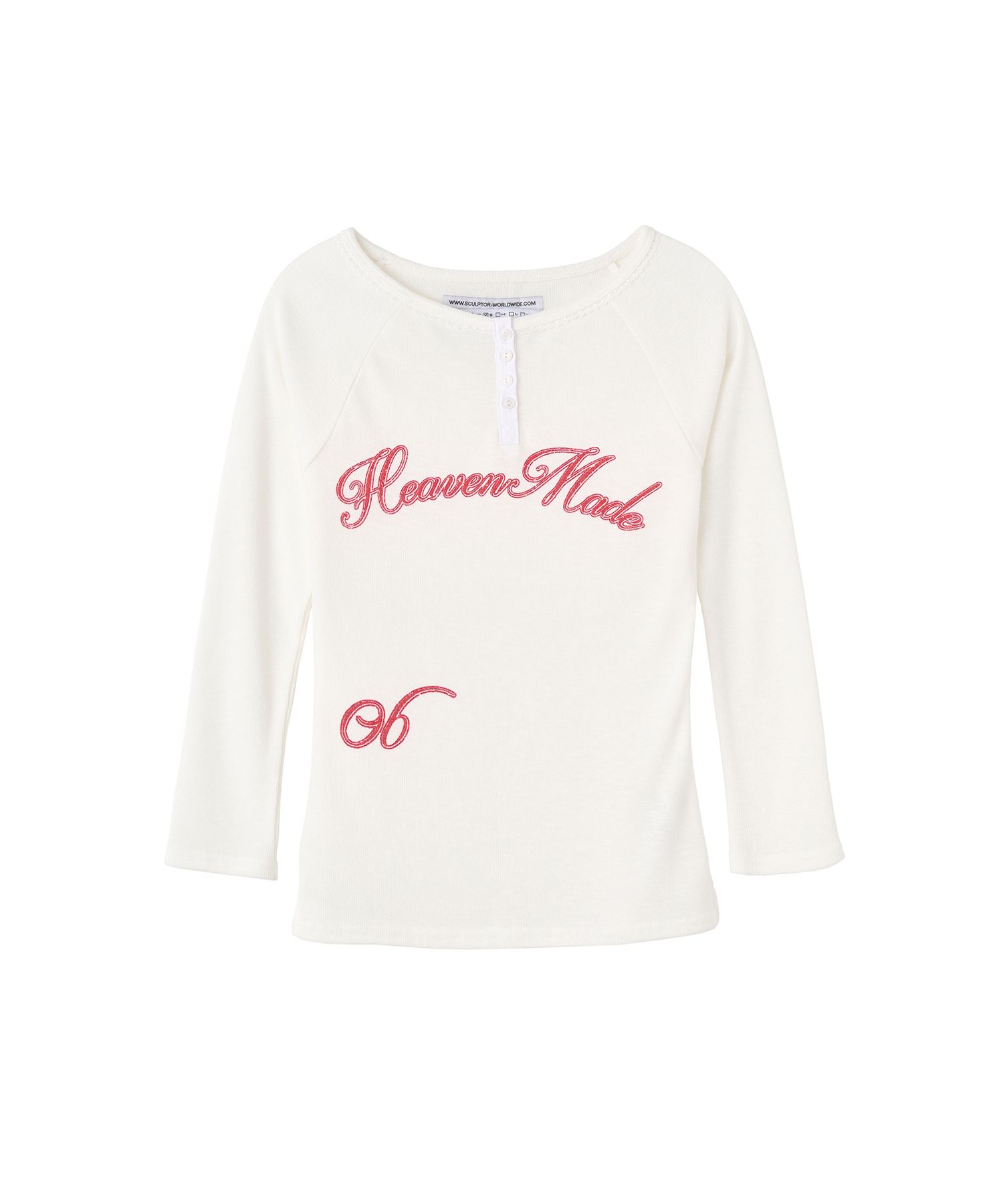 トップス SCULPTOR Heavenly Button Down T-shirt MUSINSA | SCULPTOR Heavenly Button Down T-shirt White