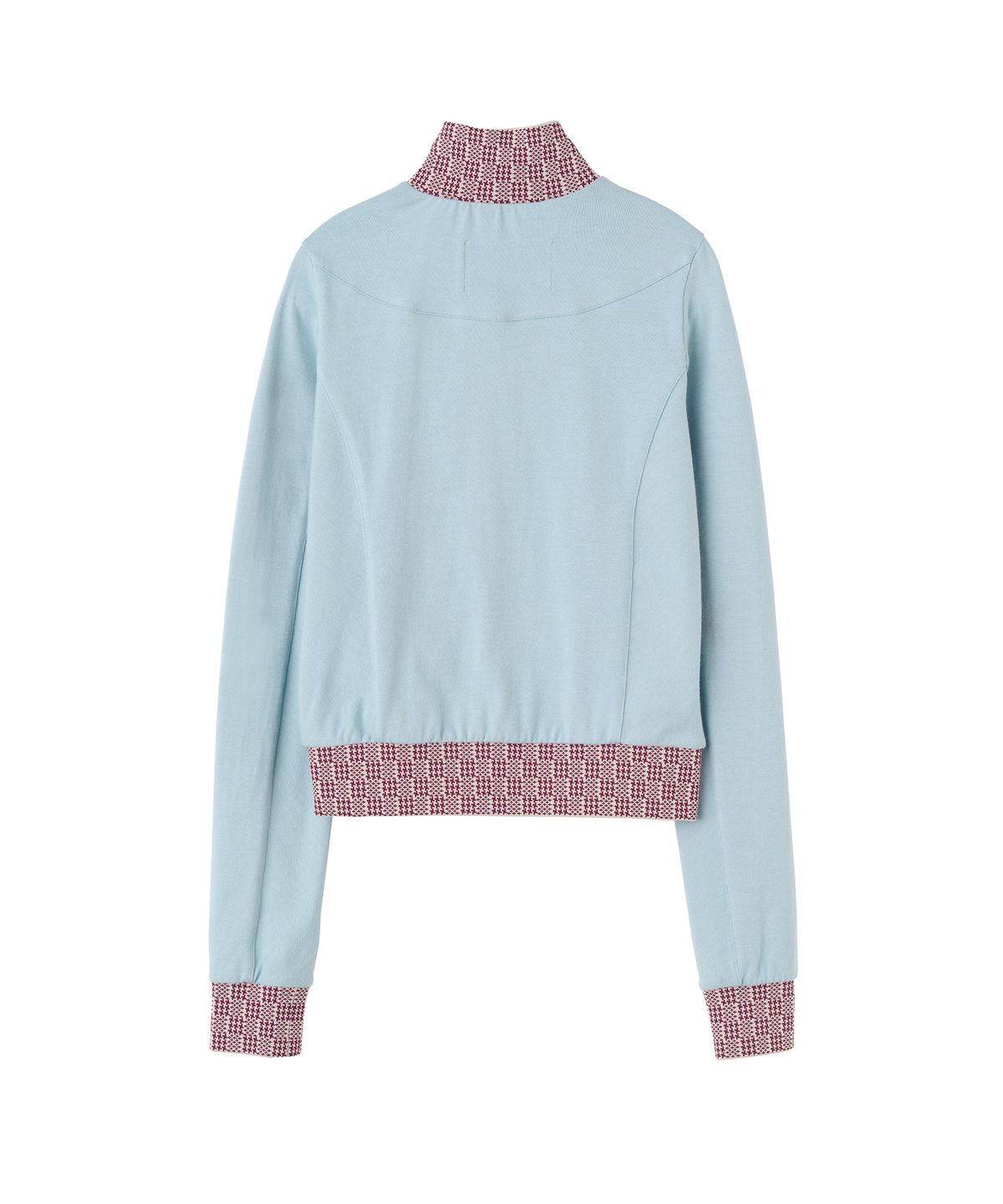 스컬프터(SCULPTOR) Heavenly Gingham Track Jacket Baby Blue