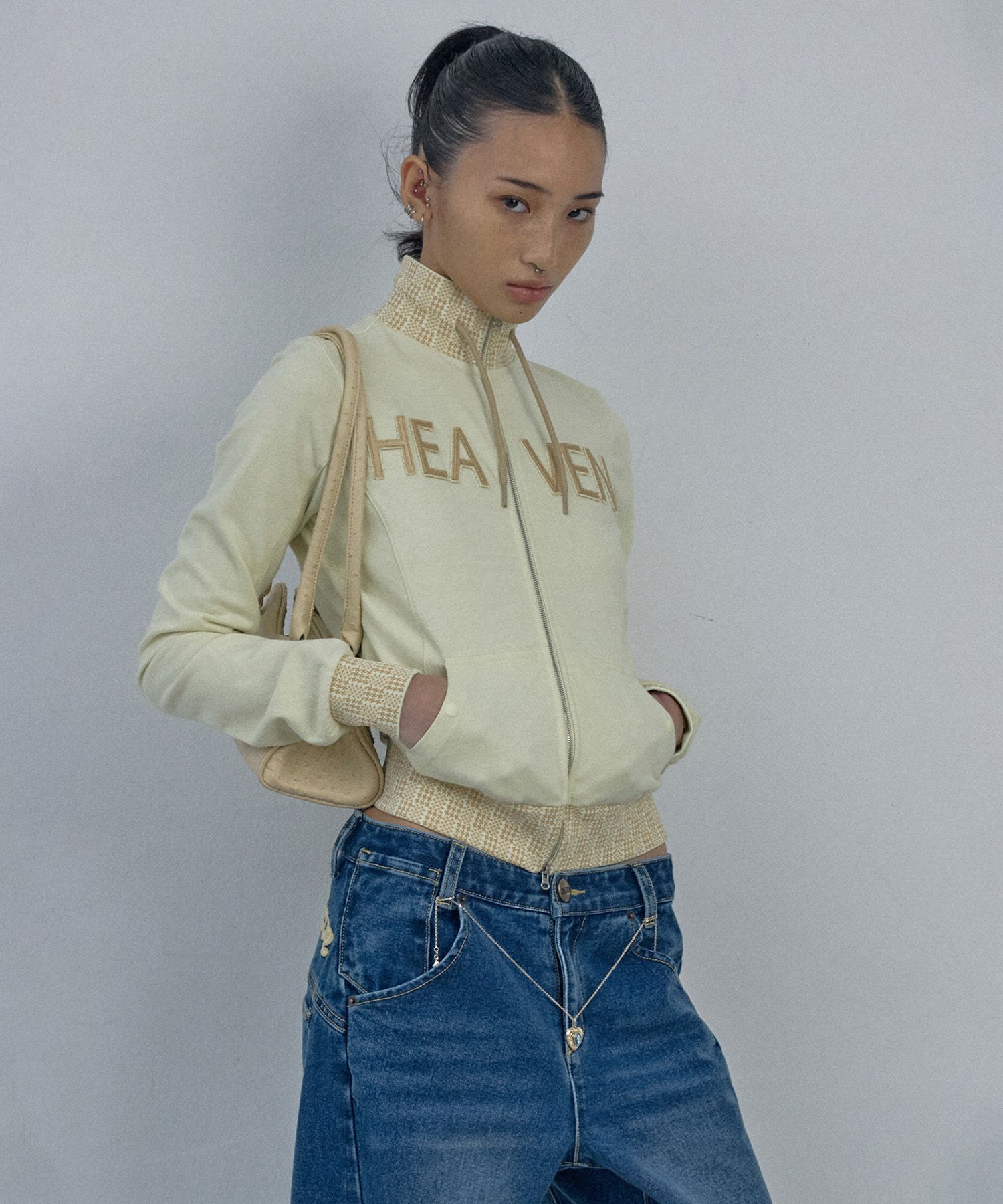 トップス SCULPTOR Heavenly Gingham Track Jacket MUSINSA | SCULPTOR Heavenly Gingham Track Jacket Baby Blue