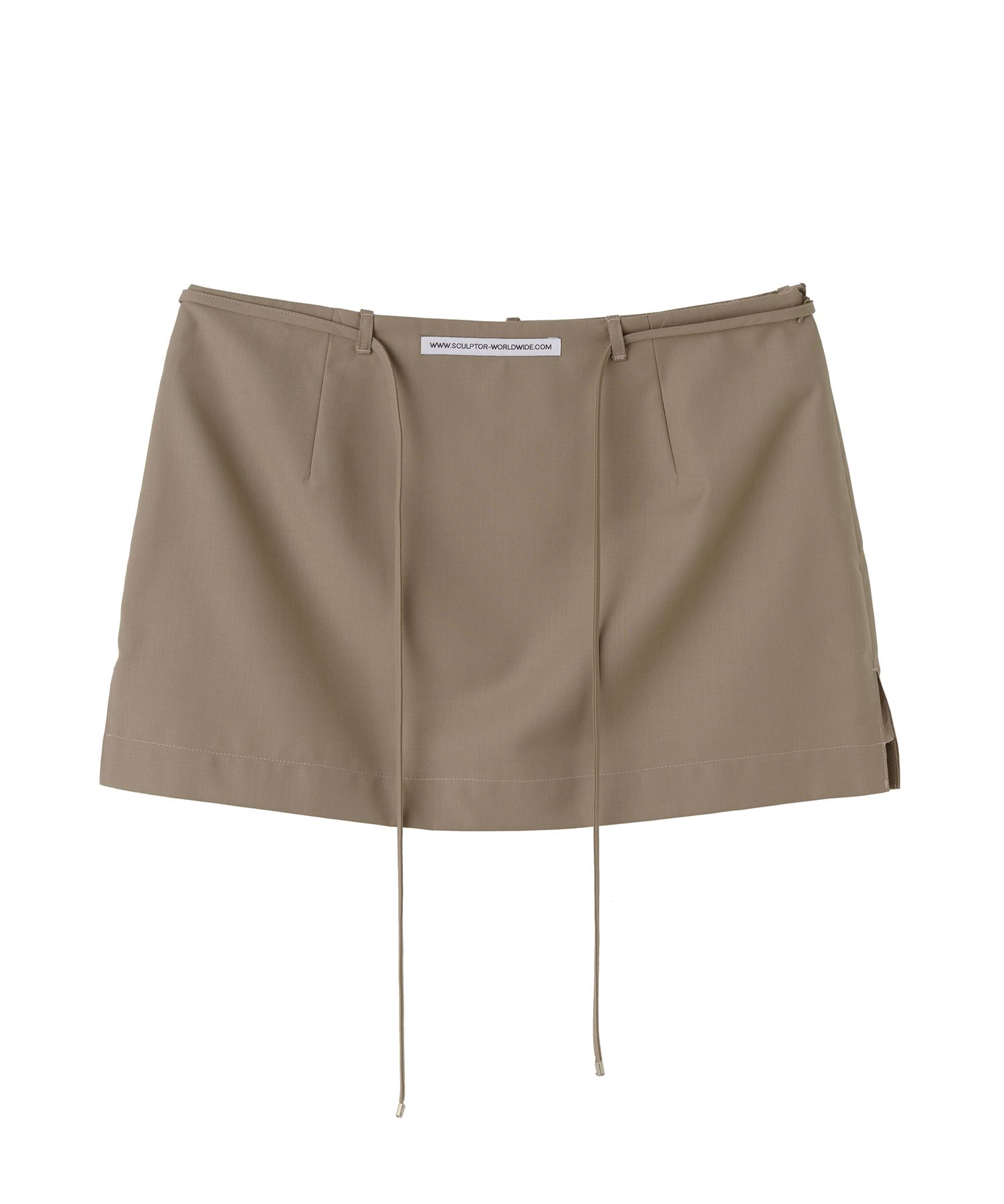 【SCULPTOR】Go To Mini Skirt Beige MUSINSA | SCULPTOR Go To Mini Skirt Beige