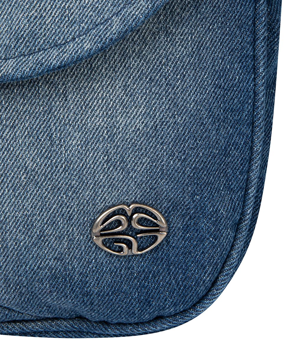 MUSINSA | MAHAGRID DENIM CROSS BAG BLUE(MG2ESMAB51A)