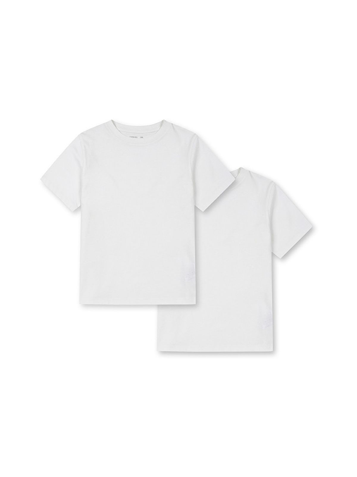 탑텐 키즈(TOPTEN KIDS) 공용) 에센셜 26수 코튼 반팔 티셔츠(2PACK)_MKE5TS3901