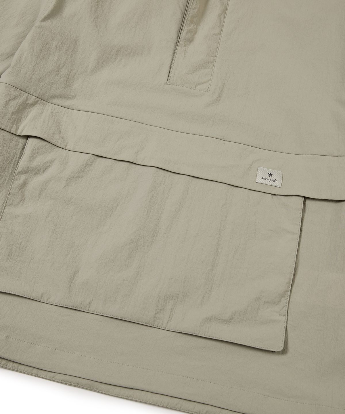 스노우피크 어패럴(SNOWPEAK APPAREL) 루트 스탠드넥 아노락 Beige (S24MMRAN60)