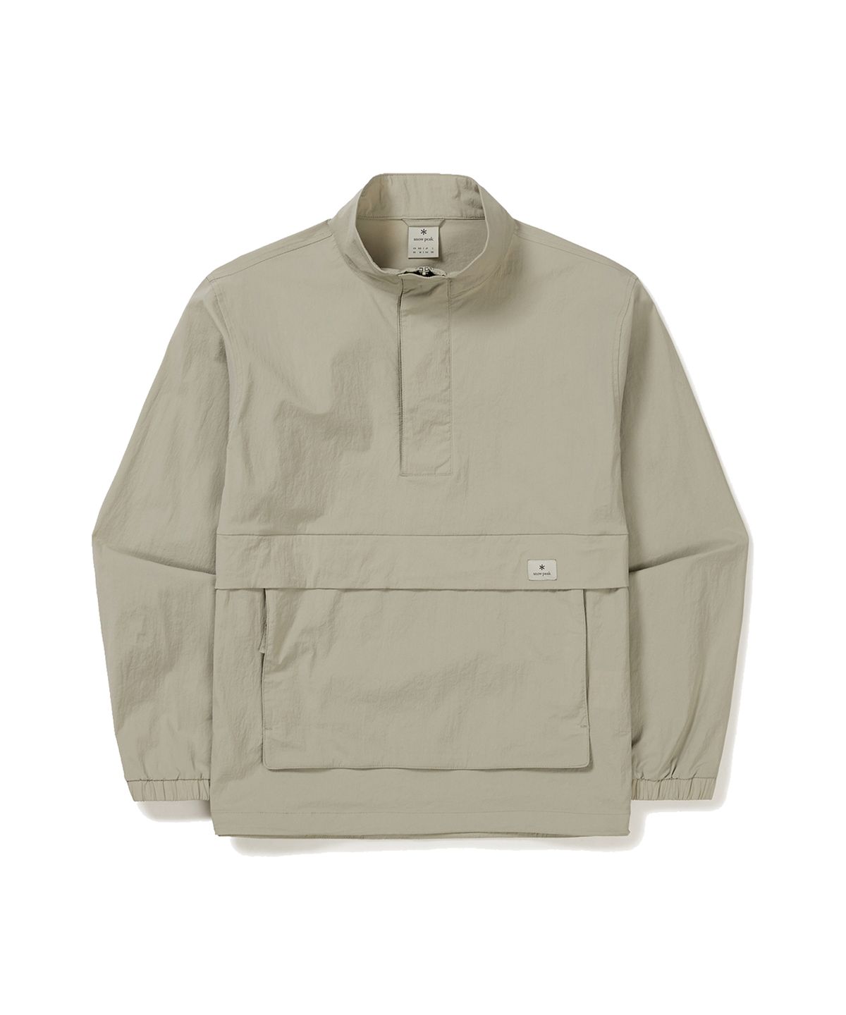 스노우피크 어패럴(SNOWPEAK APPAREL) 루트 스탠드넥 아노락 Beige (S24MMRAN60)