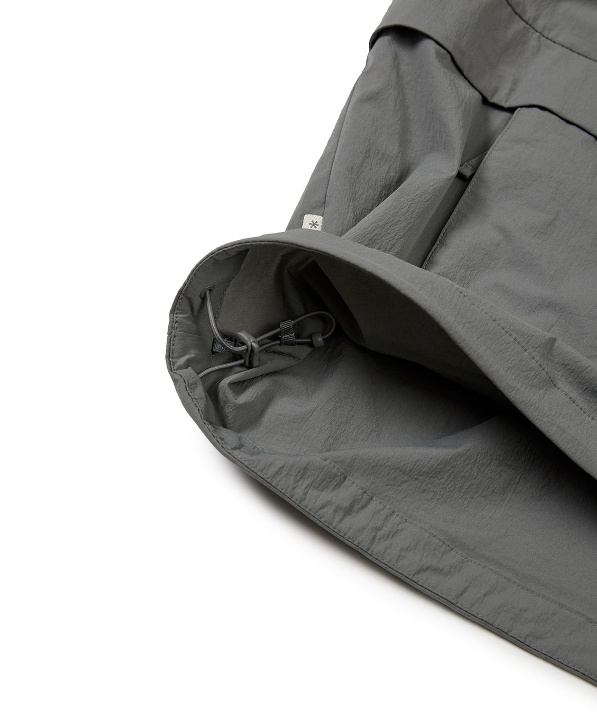 스노우피크 어패럴(SNOWPEAK APPAREL) 루트 스탠드넥 아노락 Dark Gray (S24MMRAN60)