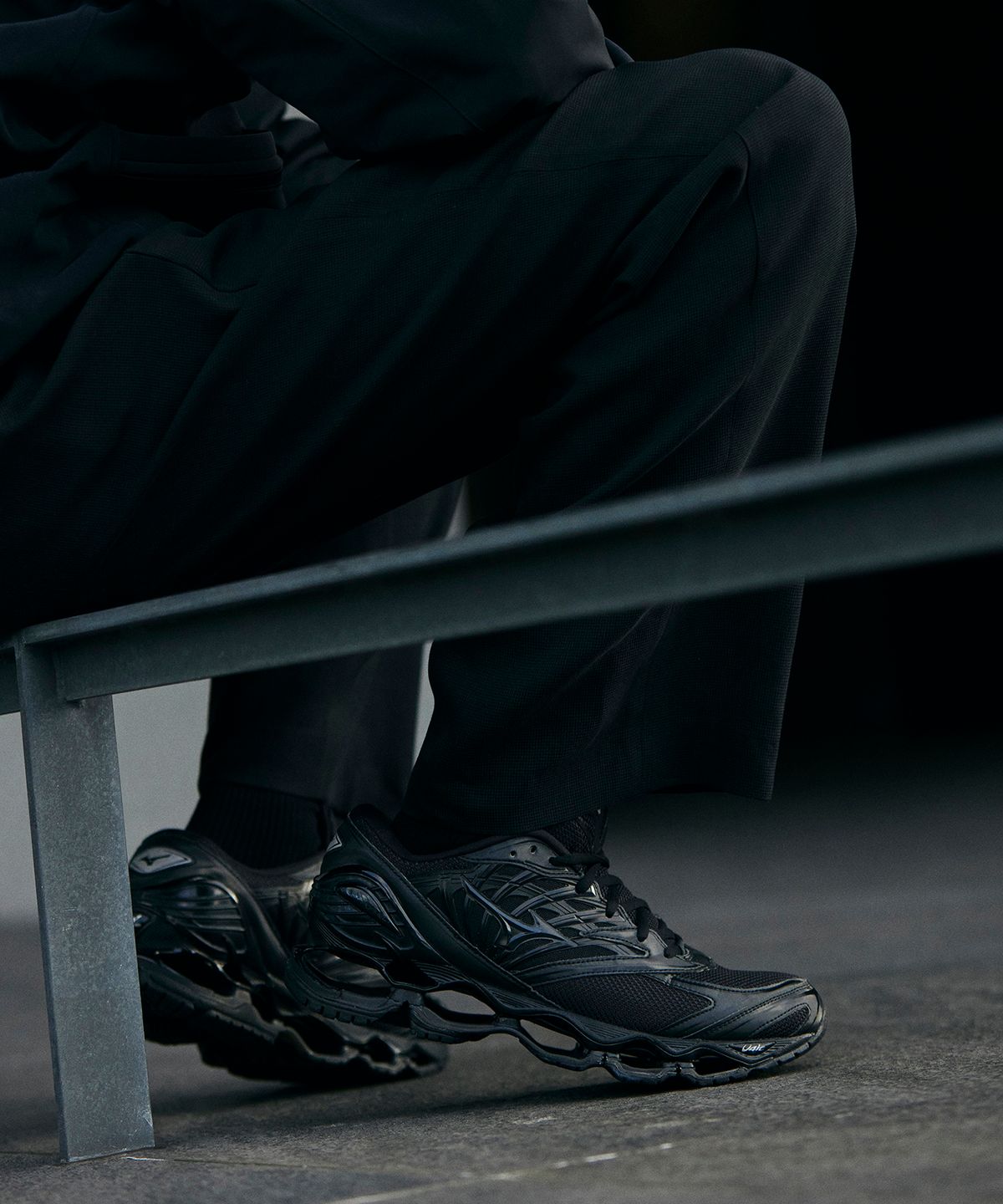 미즈노(MIZUNO) (공용) 웨이브 프로페시 LS - 블랙:블랙 / D1GA333701