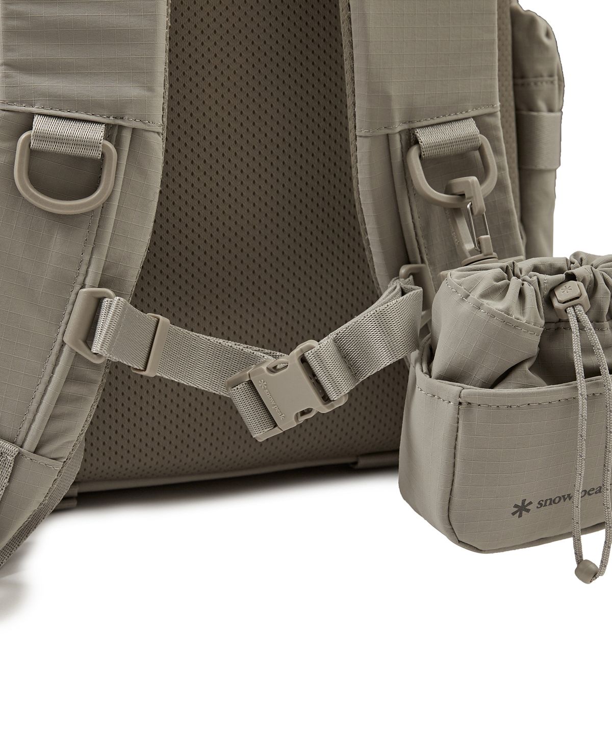 스노우피크 어패럴(SNOWPEAK APPAREL) 듀얼테크 백팩 25L Yellow Gray (S24ZUFBP31)