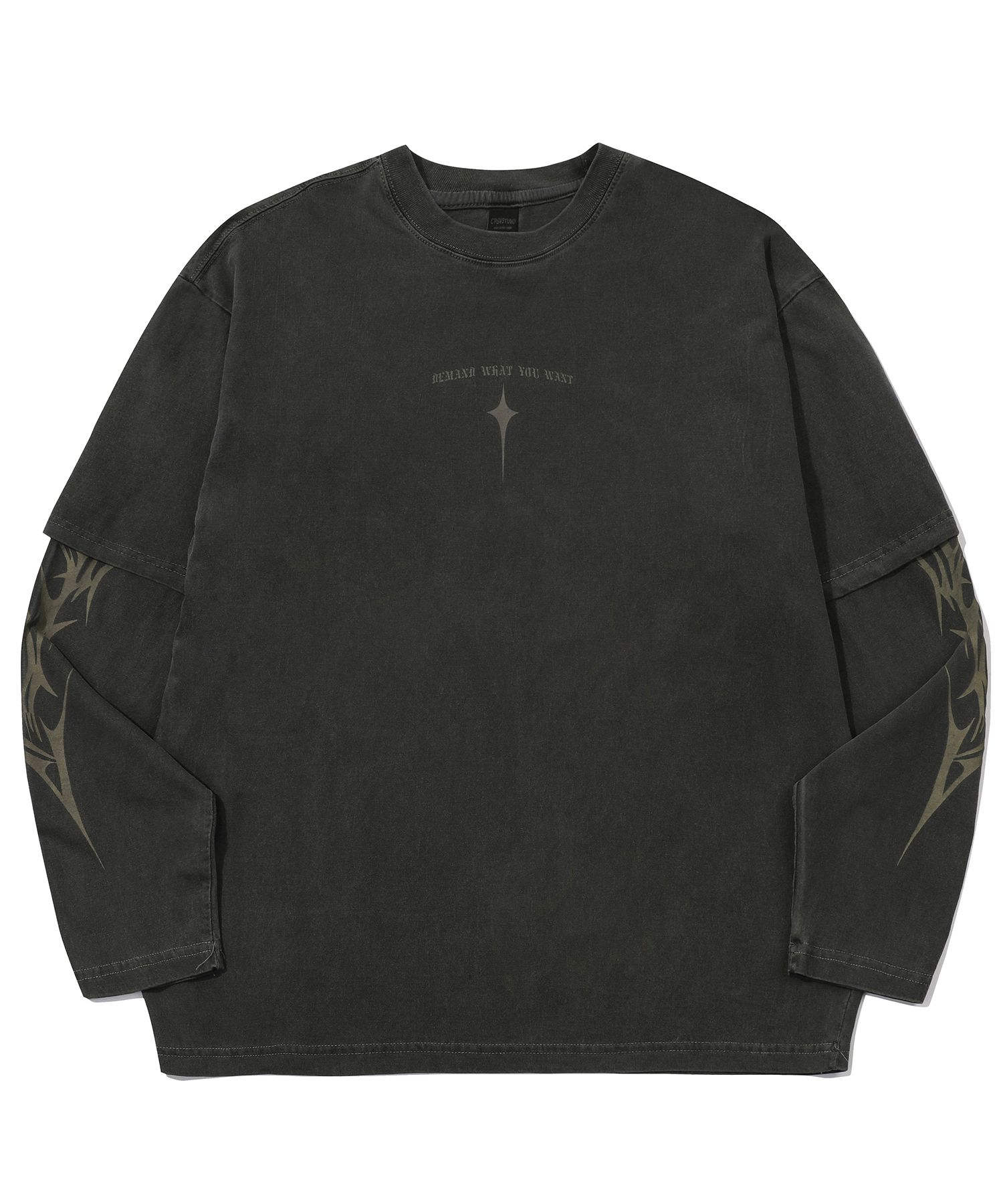 【CPGN STUDIO】24SS★ The Acid Layered Pigment Long Sleeve MUSINSA | CPGN STUDIO The Acid Layered Pigment Long Sleeve
