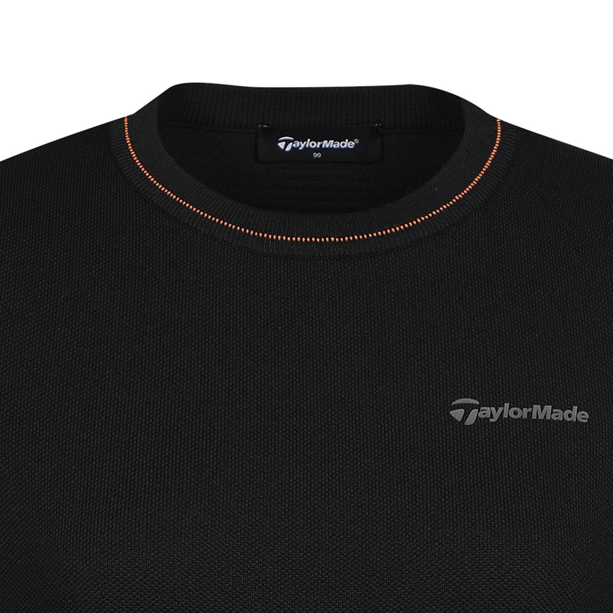 테일러메이드 어패럴(TAYLORMADE APPAREL) 여성 로고 테잎 라운드 니트 TSN-51HG21-199
