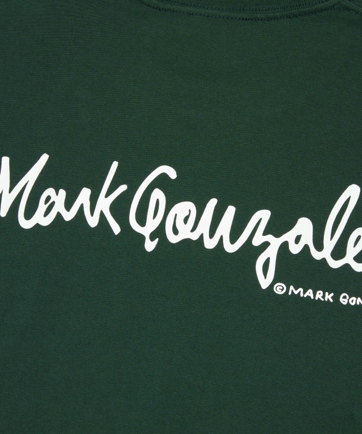마크곤잘레스(MARK GONZALES) 엔젤 와펜 긴팔 티셔츠 - D/GREEN