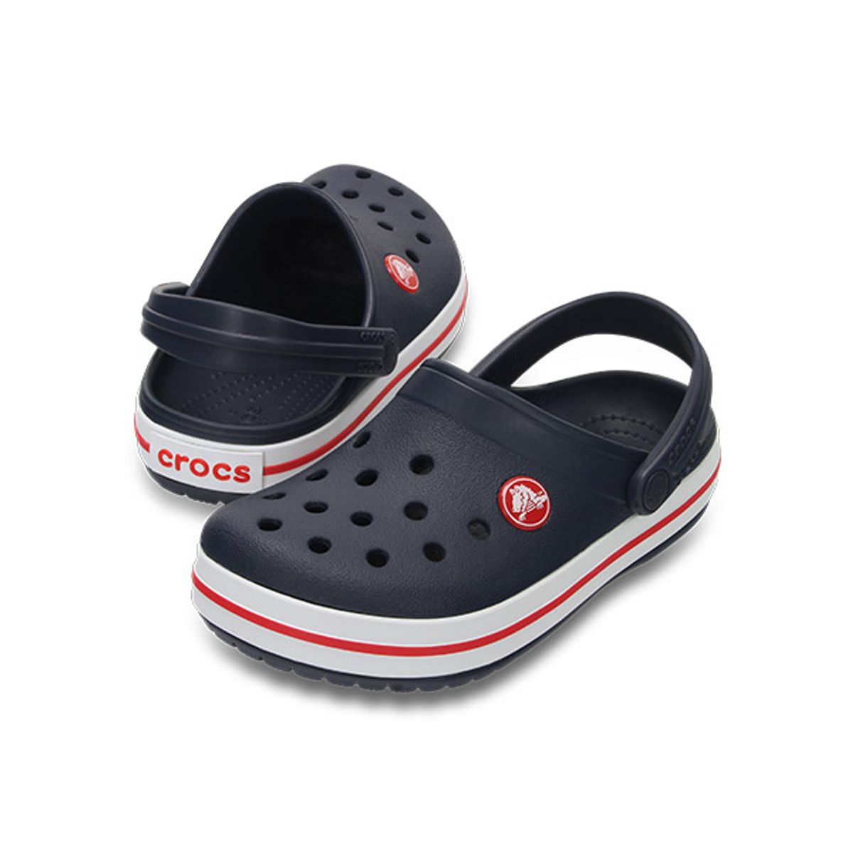 크록스키즈(CROCS KIDS) 유아 크록밴드 클로그 NVR (24SKCL207005)