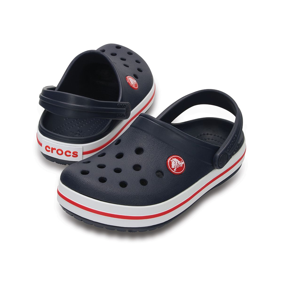 크록스키즈(CROCS KIDS) 유아 크록밴드 클로그 NVR (24SKCL207005)