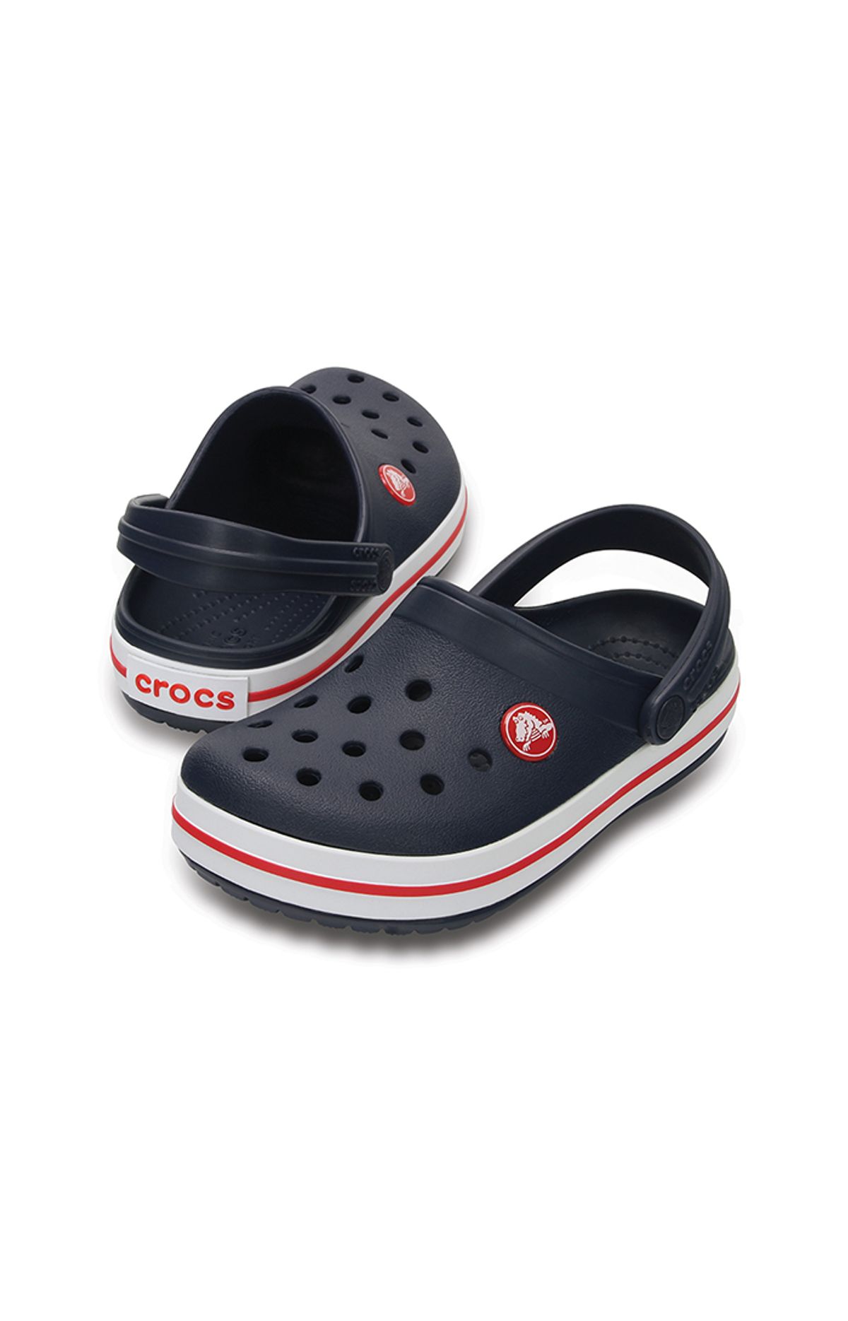 크록스키즈(CROCS KIDS) 유아 크록밴드 클로그 NVR (24SKCL207005)
