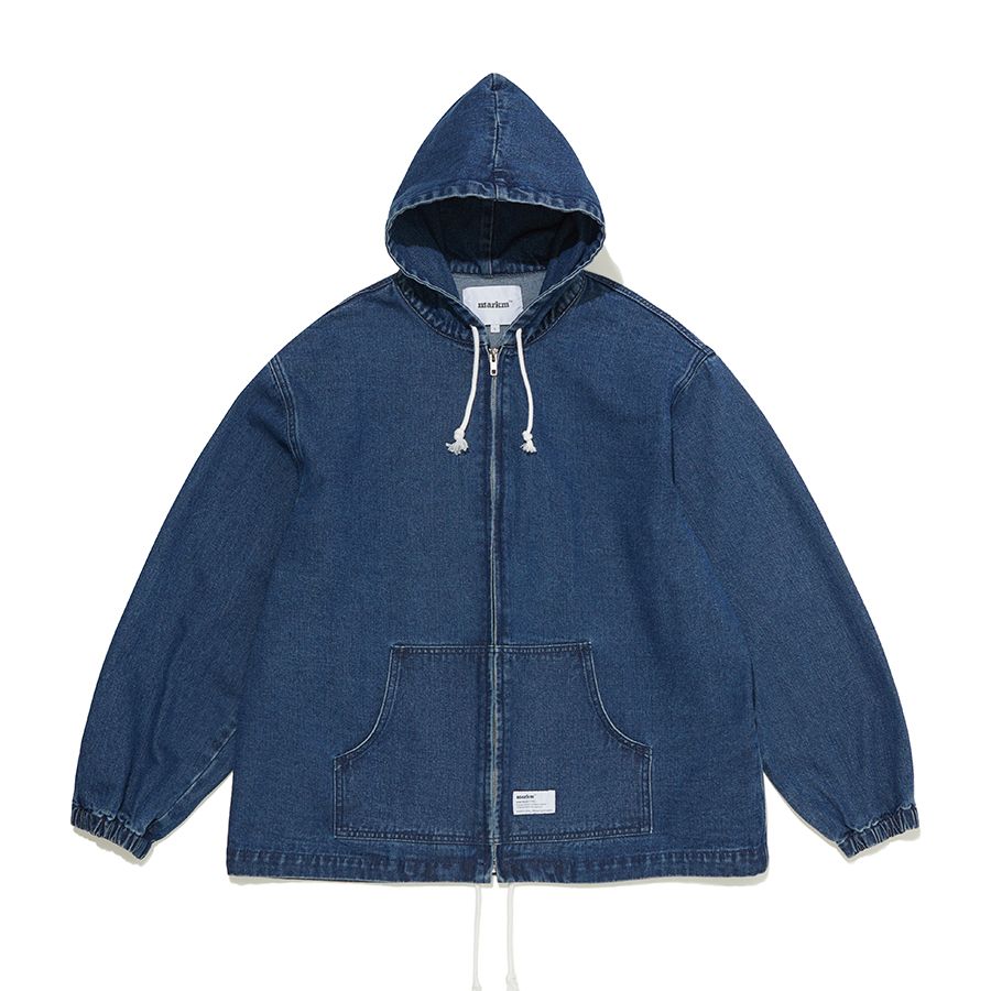 MUSINSA | MARKM DENIM HOODIE JUMPER
