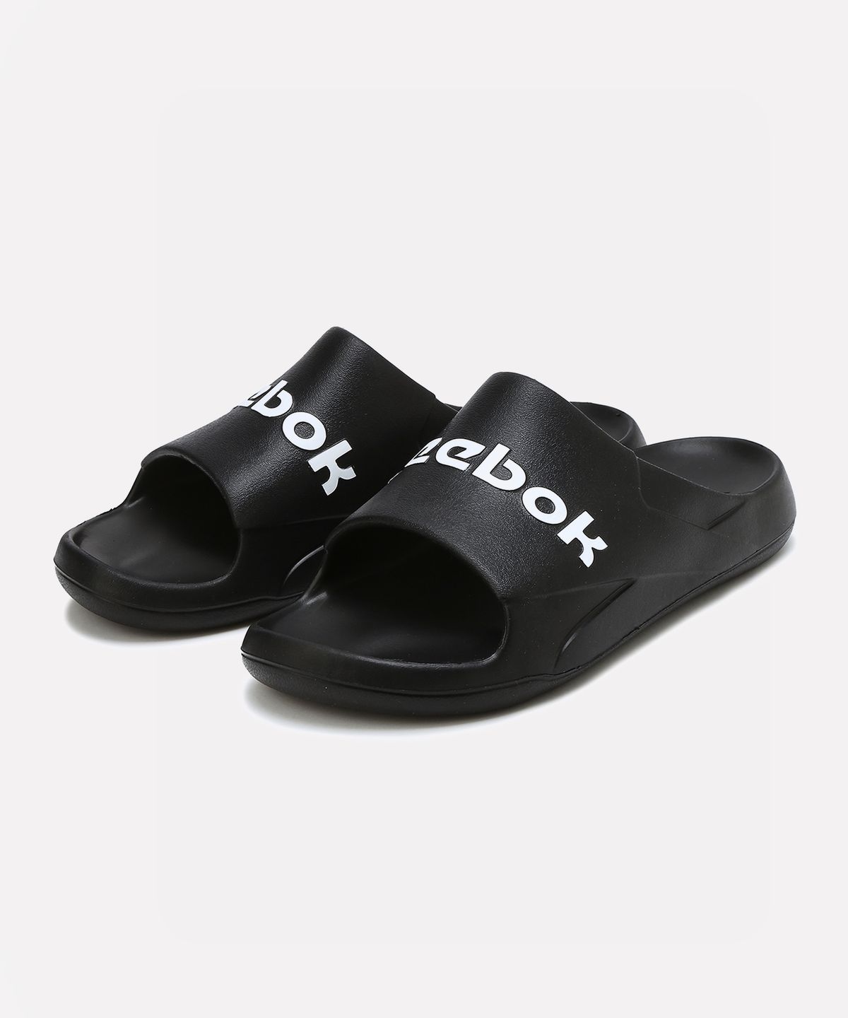 리복(REEBOK) 클린 슬라이드 - 블랙:화이트 / 100208445