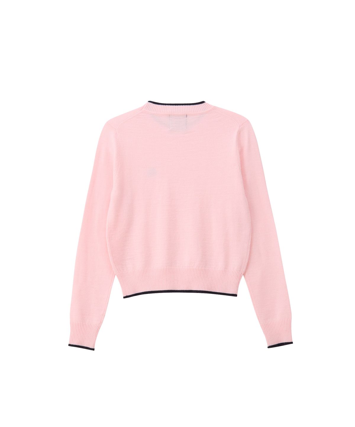 살롱 드 욘(SALON DE YOHN) Logo Basic Knit_ Pink