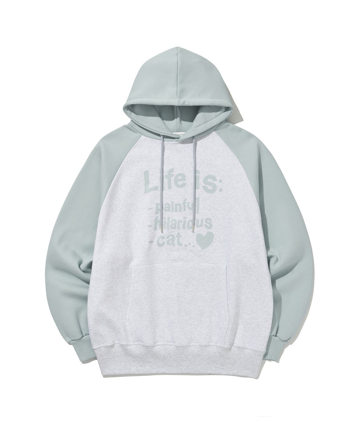 에노시(ENOSI) Life is RAGLAN HOODIE [4Color]