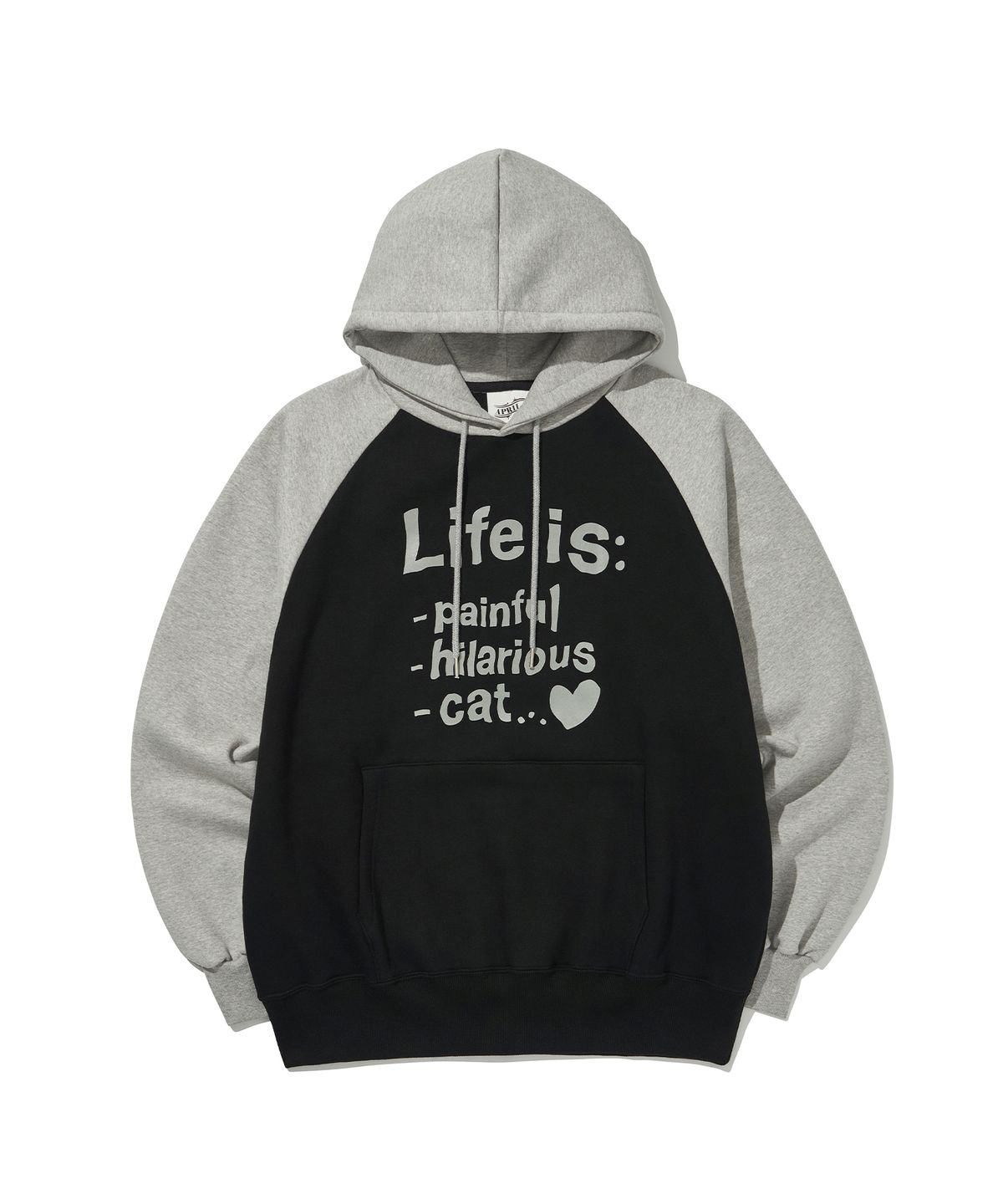 에노시(ENOSI) Life is RAGLAN HOODIE [4Color]