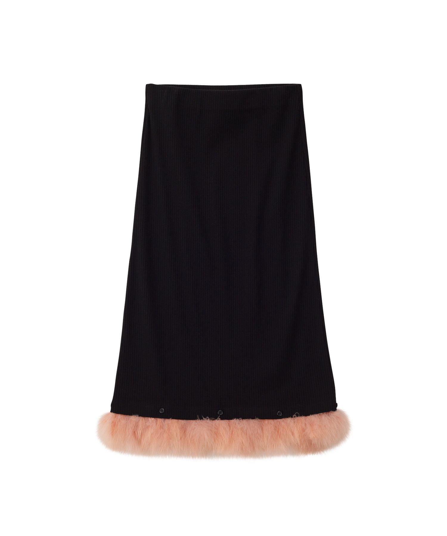 SALON DE YOHN☆Fur Trimming Skirt_2color★新作★ SALON DE YOHN☆Fur Trimming Skirt_2color☆新作☆ ボトムス