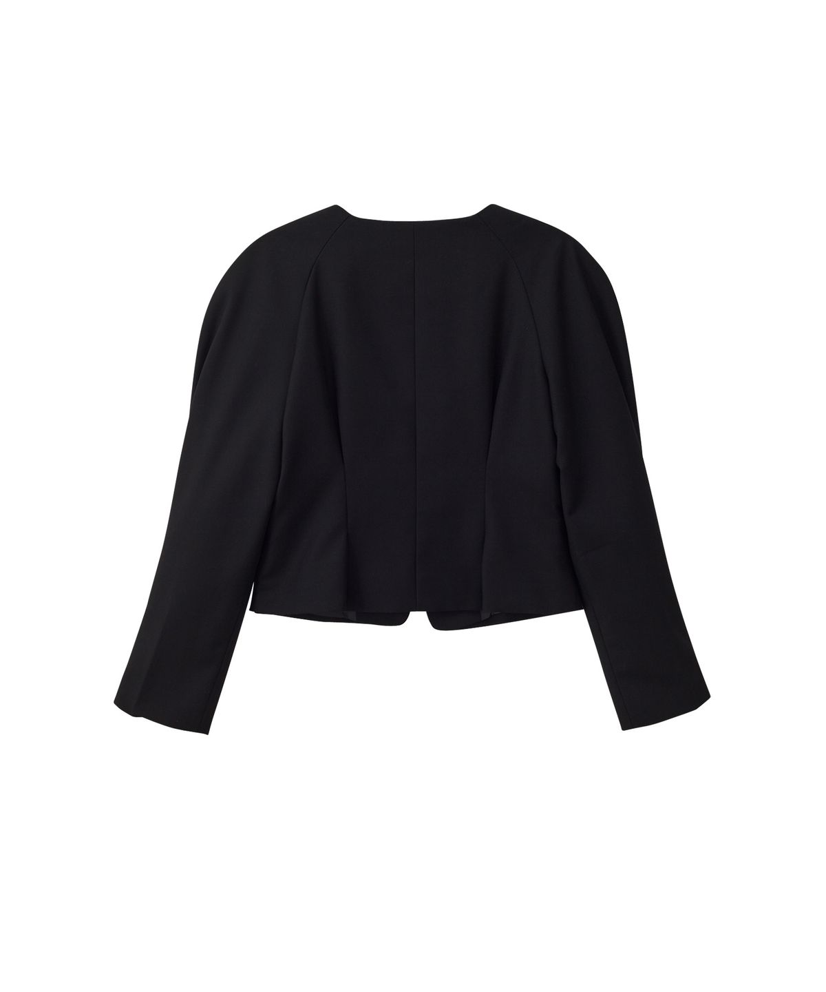 살롱 드 욘(SALON DE YOHN) Round Sleeve Black Jacket