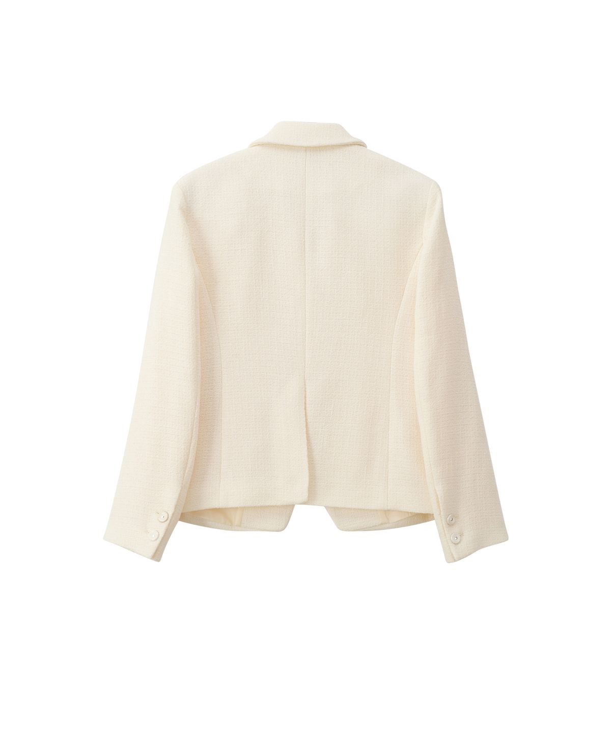 살롱 드 욘(SALON DE YOHN) Classic Tweed Jacket_ Ivory