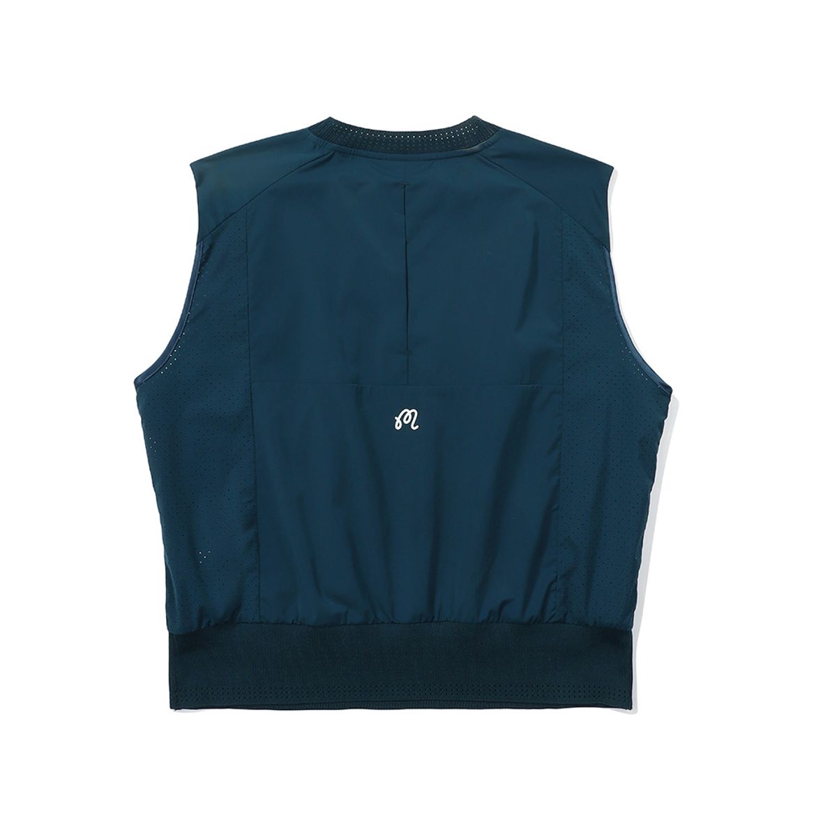 말본 골프(MALBON GOLF) 펀칭 하이브리드 우븐 베스트 DARK BLUE (WOMAN)