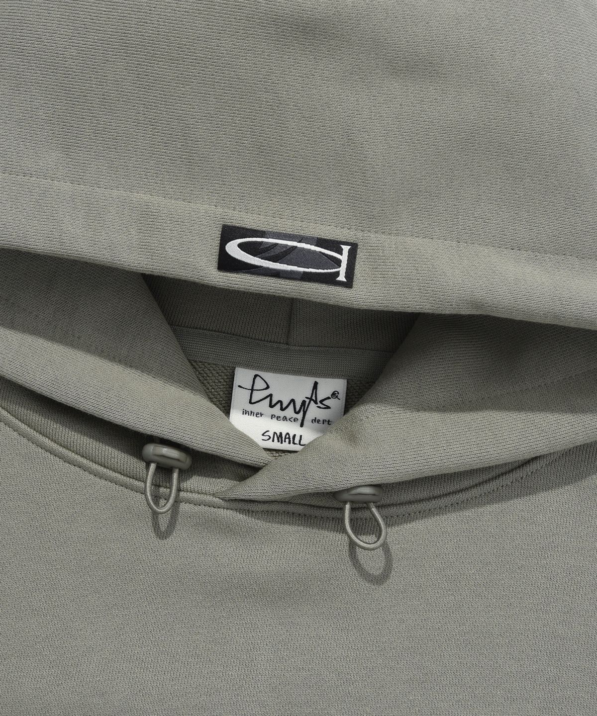 피지컬 디파트먼트(PHYSICAL DEPARTMENT) P-ACTIVE CROP HOODIE KHAKI