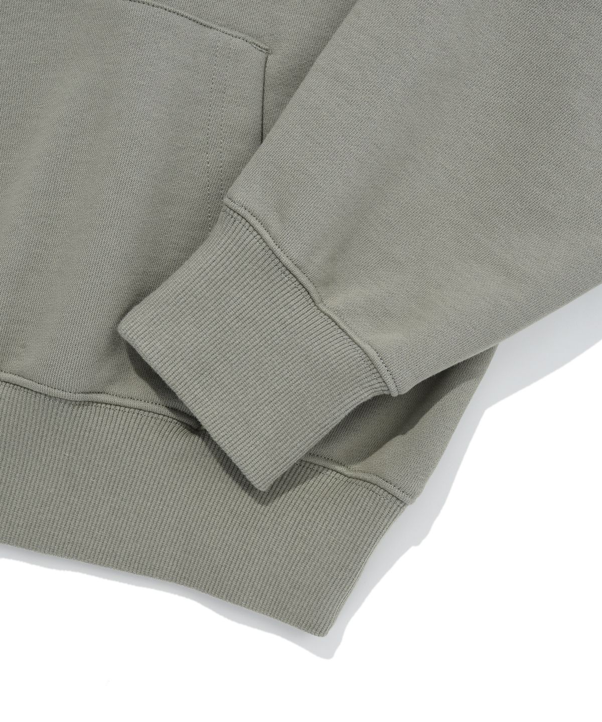 피지컬 디파트먼트(PHYSICAL DEPARTMENT) P-ACTIVE CROP HOODIE KHAKI
