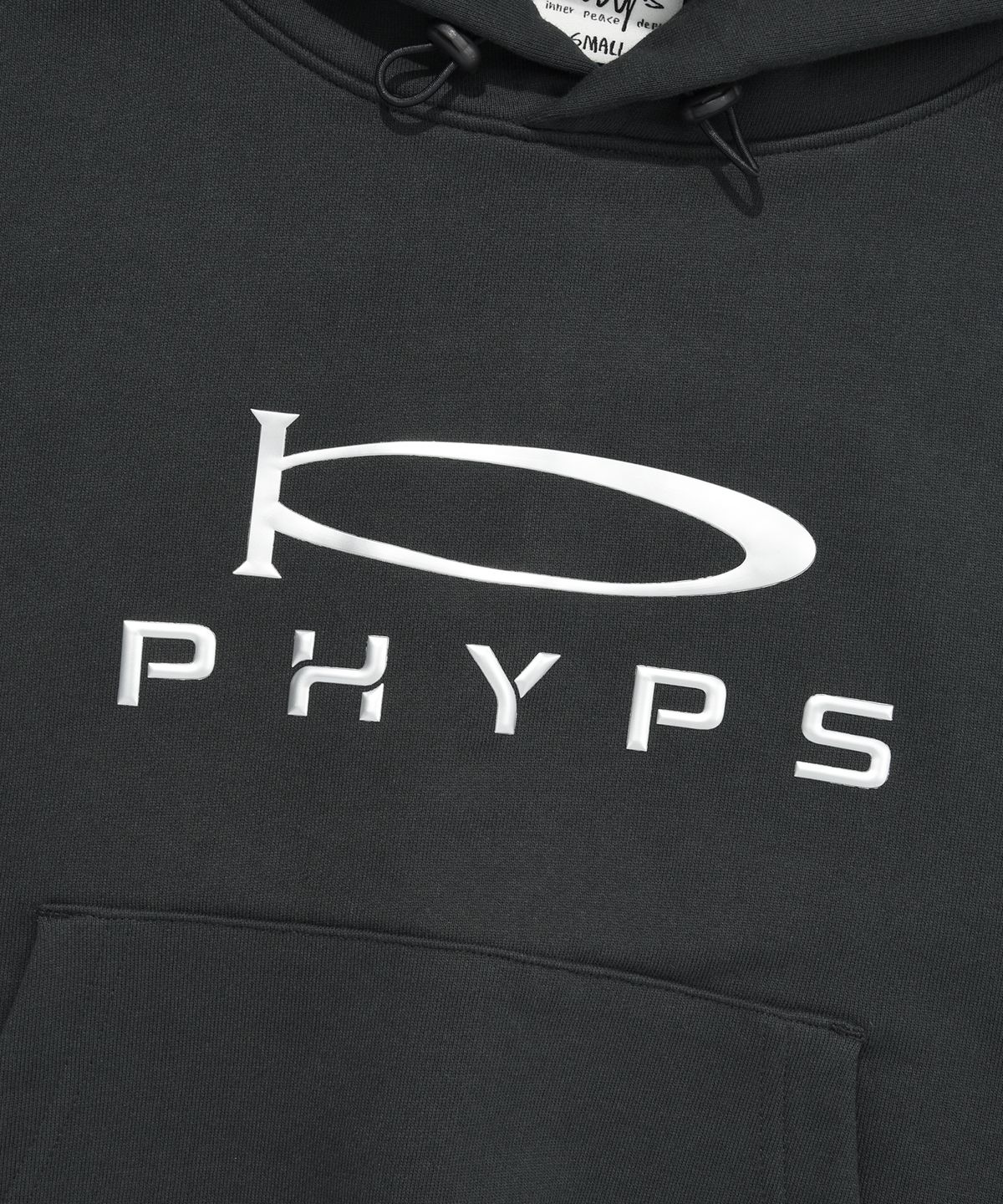 피지컬 디파트먼트(PHYSICAL DEPARTMENT) P-ACTIVE CROP HOODIE DARK CHARCOAL