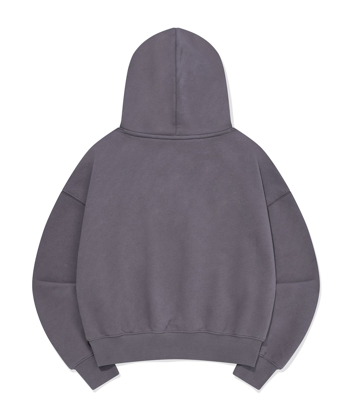 피지컬 디파트먼트(PHYSICAL DEPARTMENT) P-ACTIVE CROP HOODIE PURPLE CHARCOAL