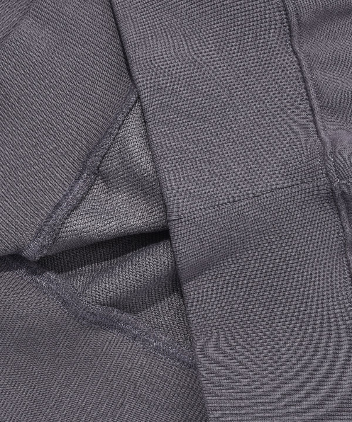 피지컬 디파트먼트(PHYSICAL DEPARTMENT) P-ACTIVE CROP HOODIE PURPLE CHARCOAL